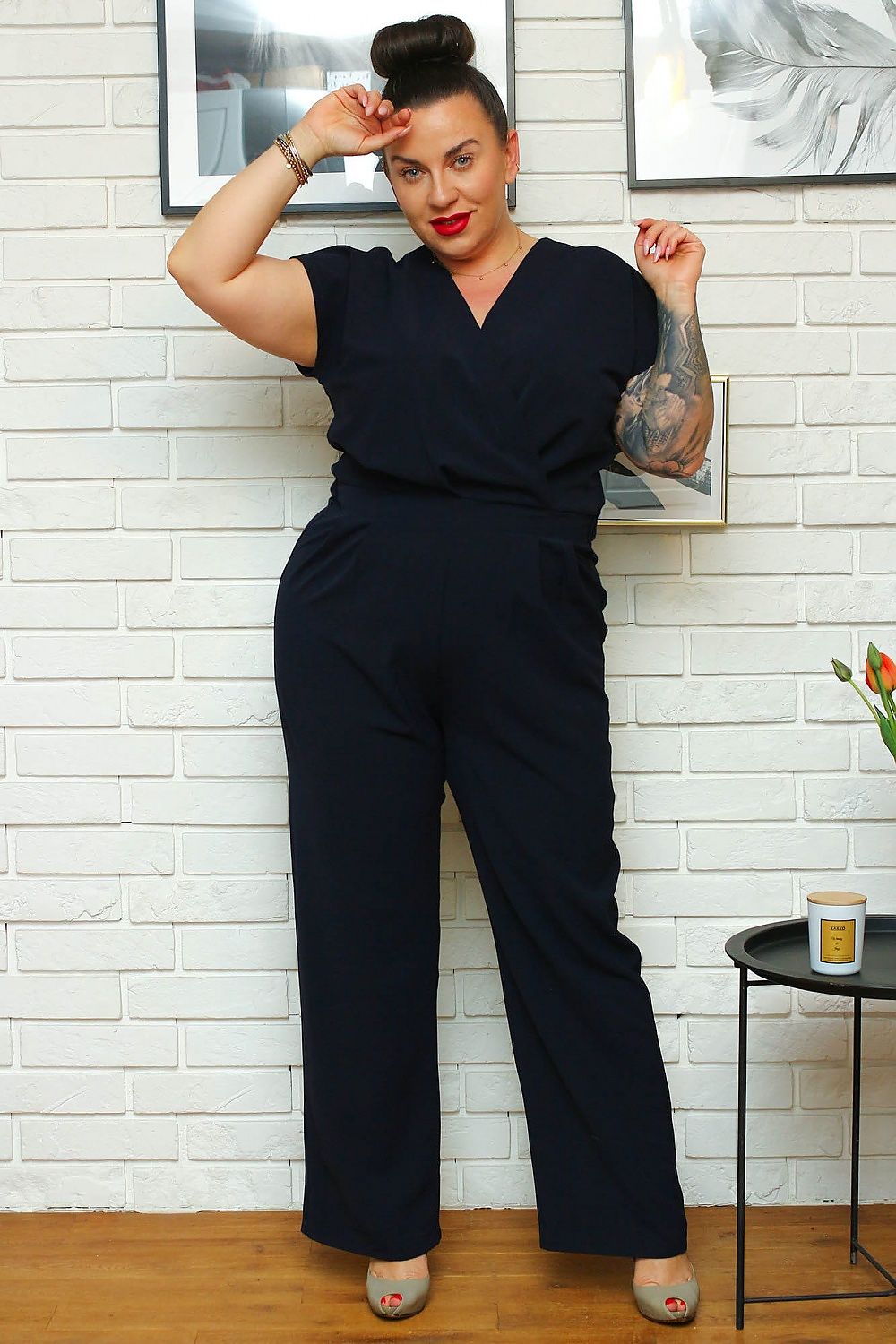 Plus size jumpsuit model 169203 Karko