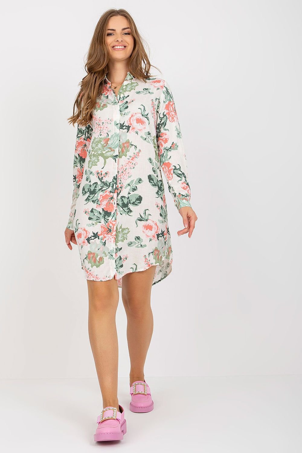 Day dress model 170386 Rue Paris