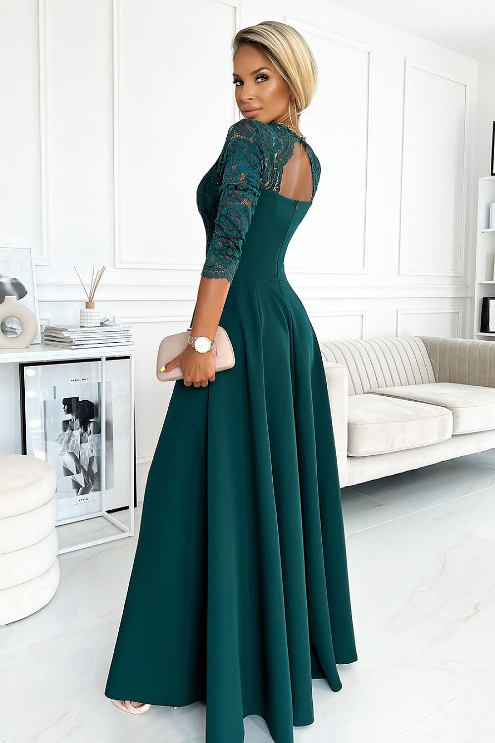 Robe longue model 193523 Numoco