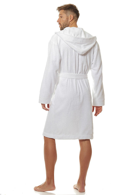 Men's bathrobe model 172801 L&L collection