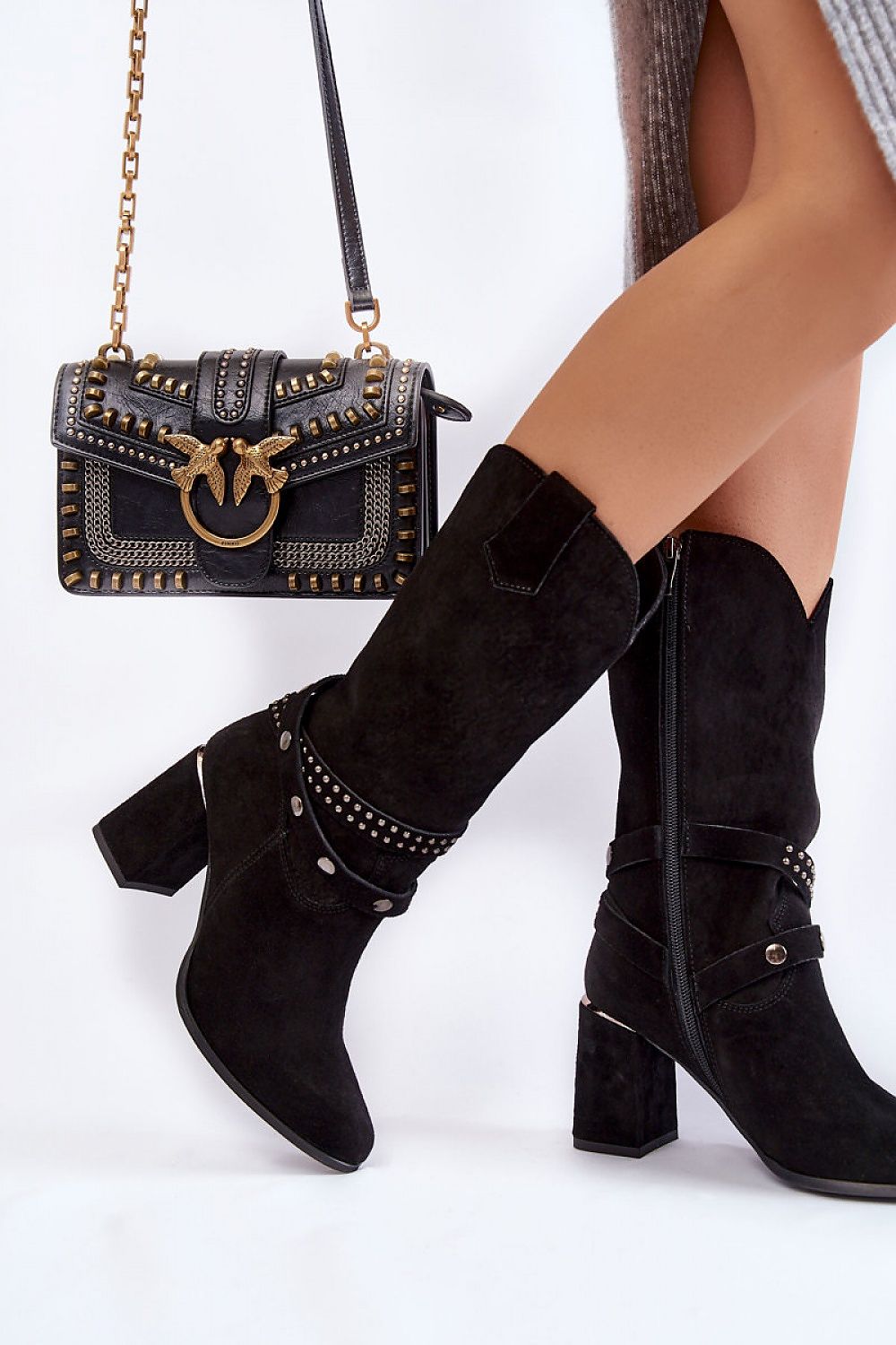 Heeled boots model 173533 Step in style