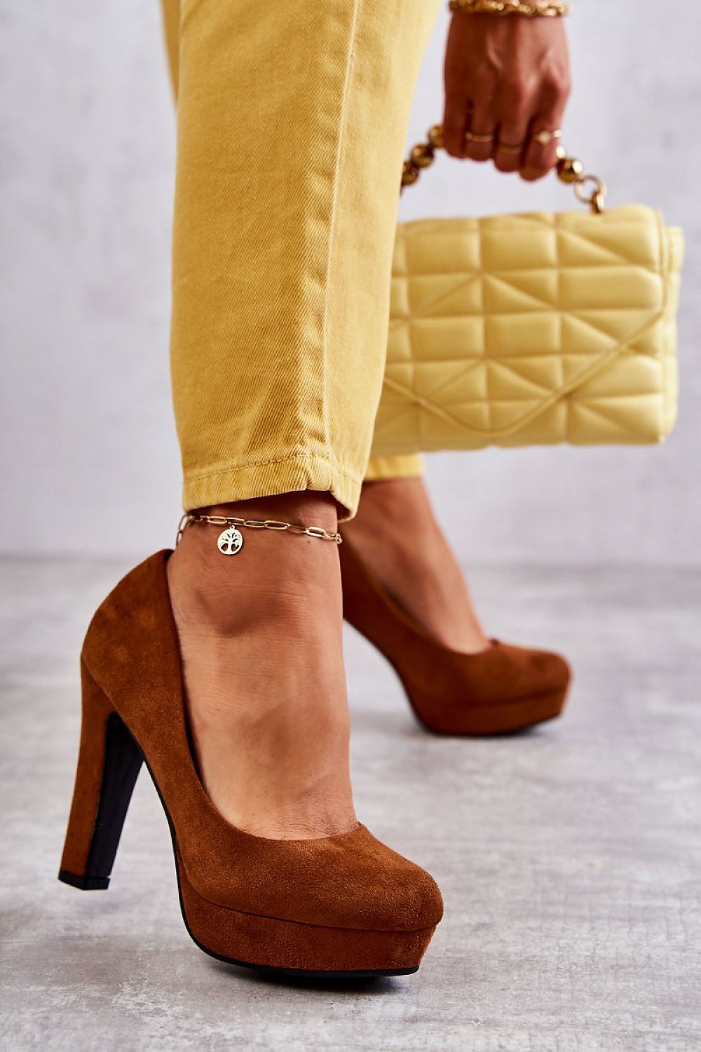 Wide heel pumps model 175298 Step in style