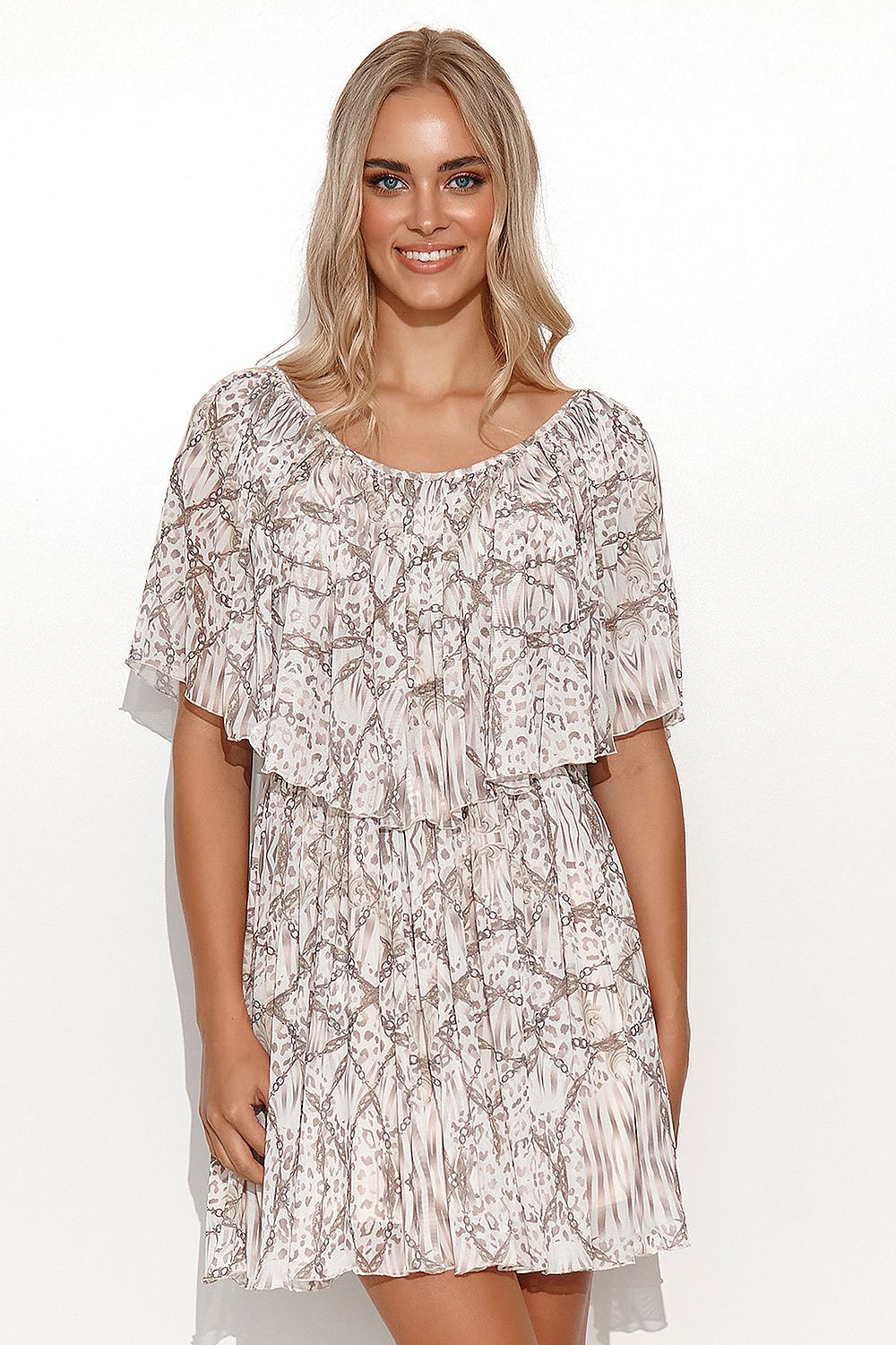 Robe de jour model 176177 Makadamia