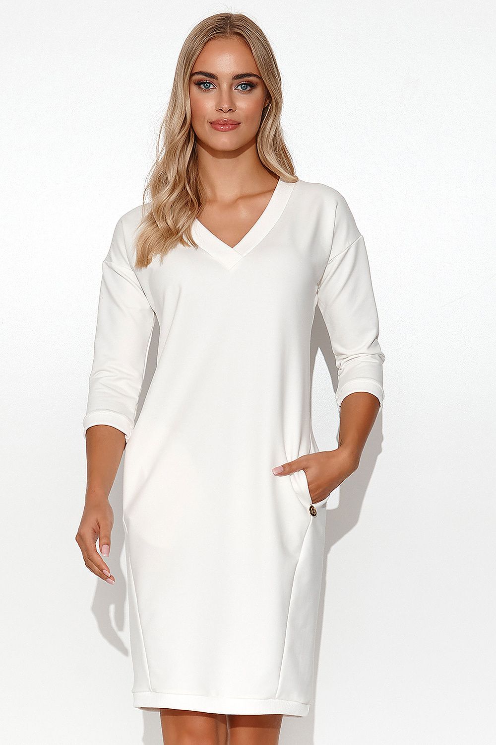 Robe de jour model 176198 Makadamia