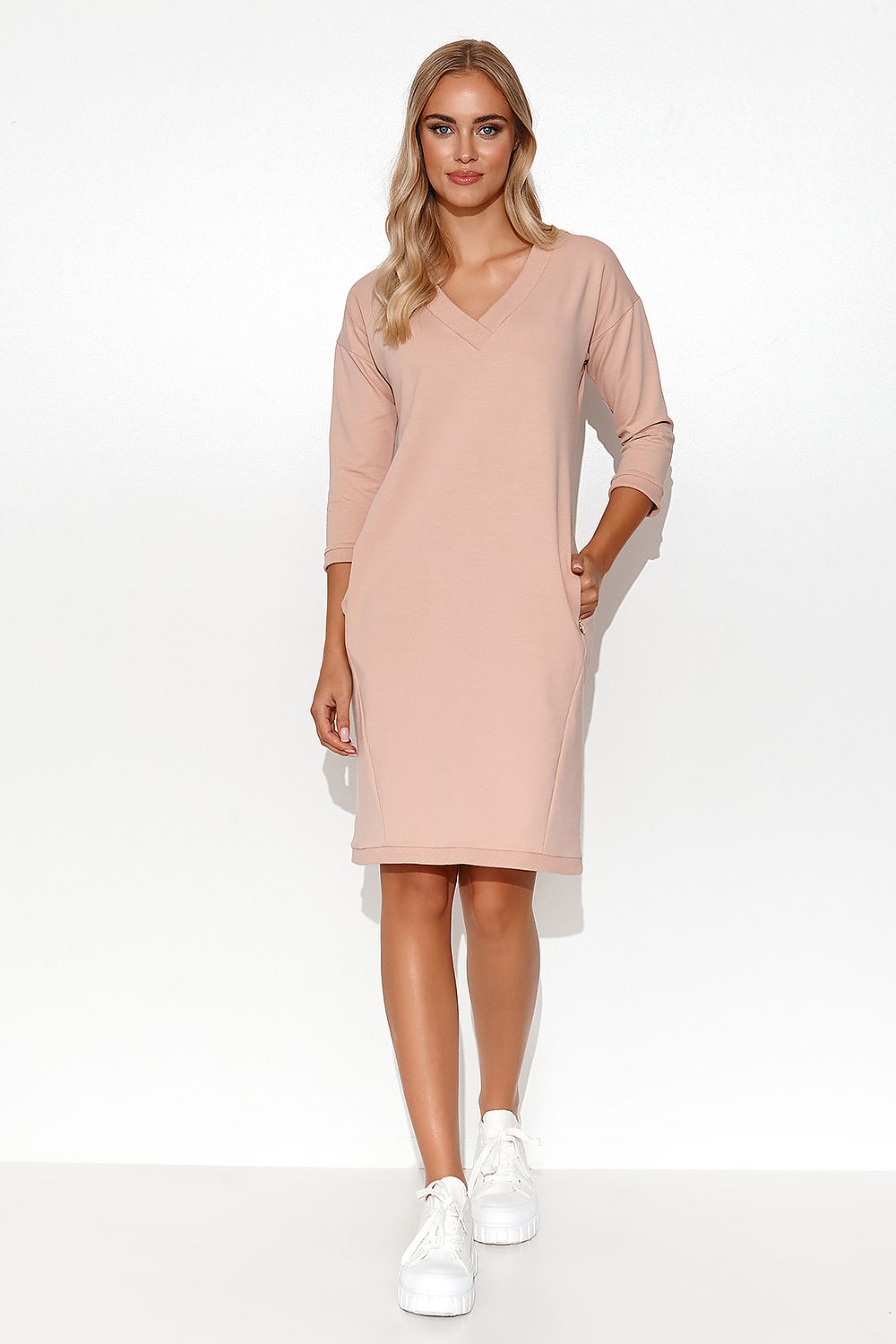 Robe de jour model 176198 Makadamia