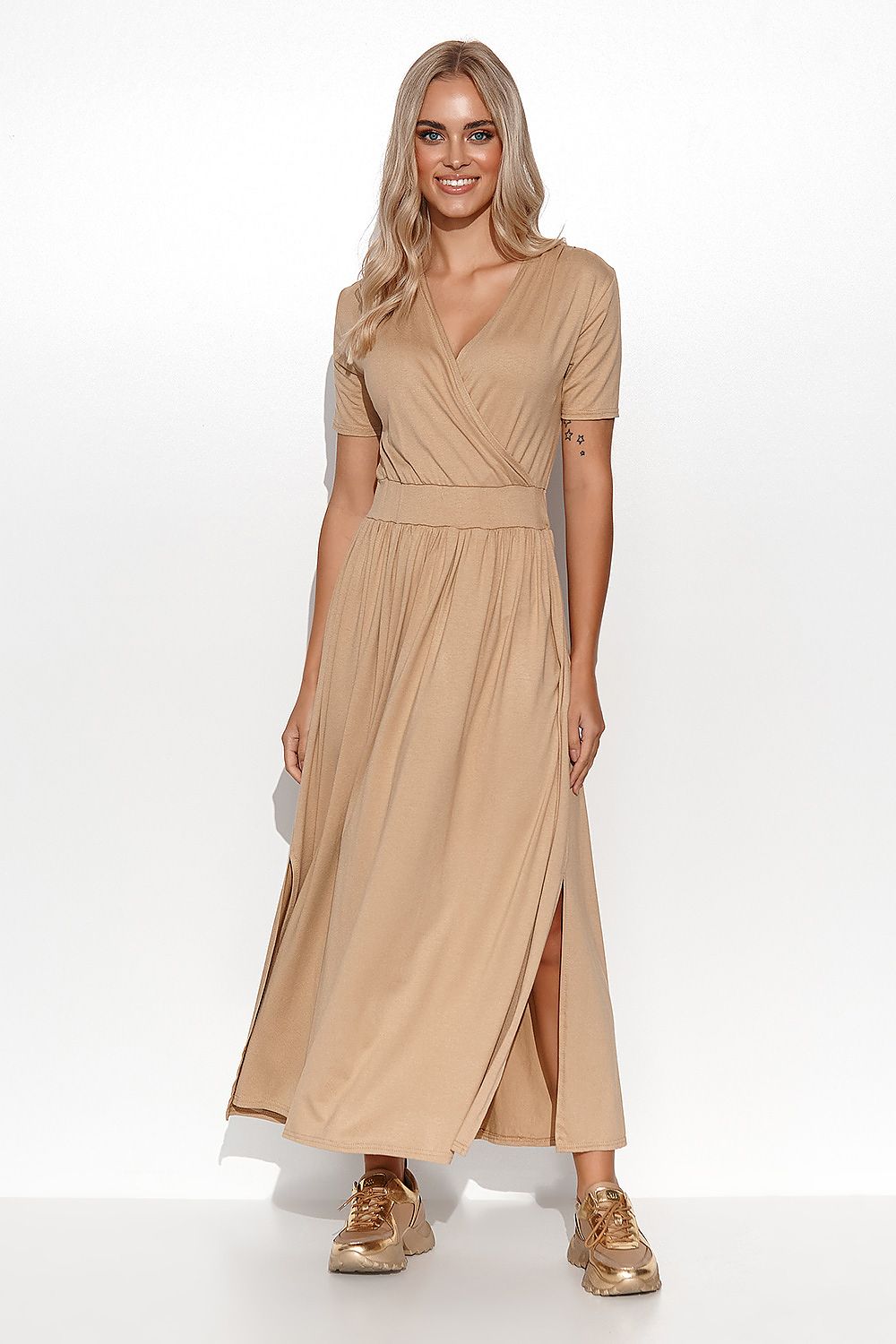 Robe de jour model 176220 Makadamia