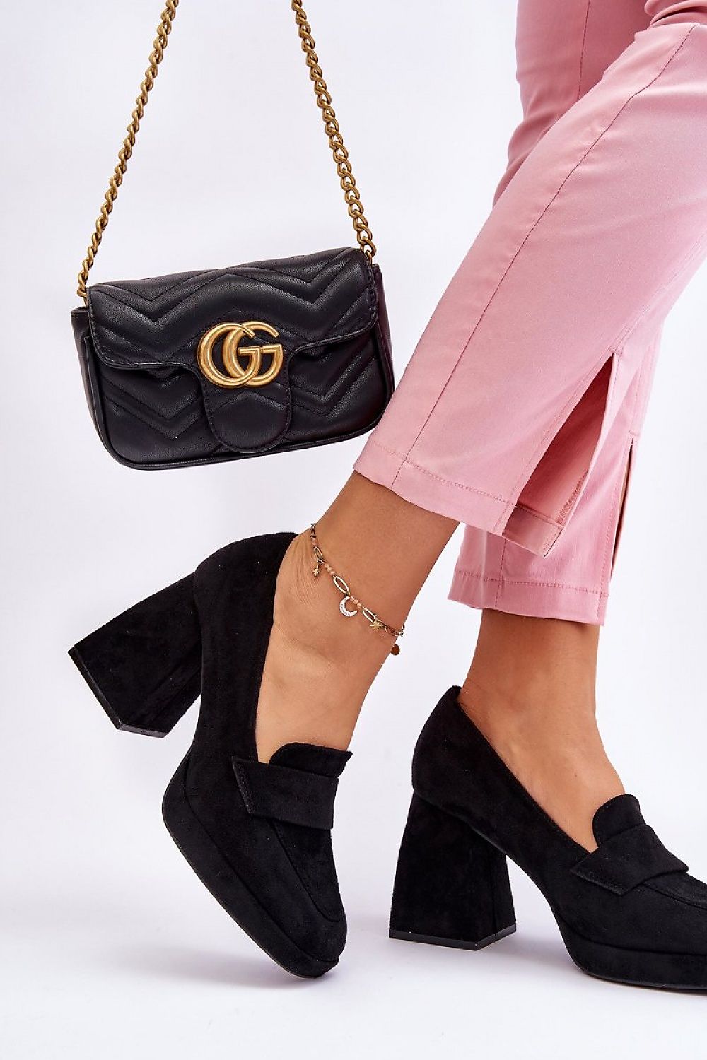 Step in style model 176813 heeled pumps
