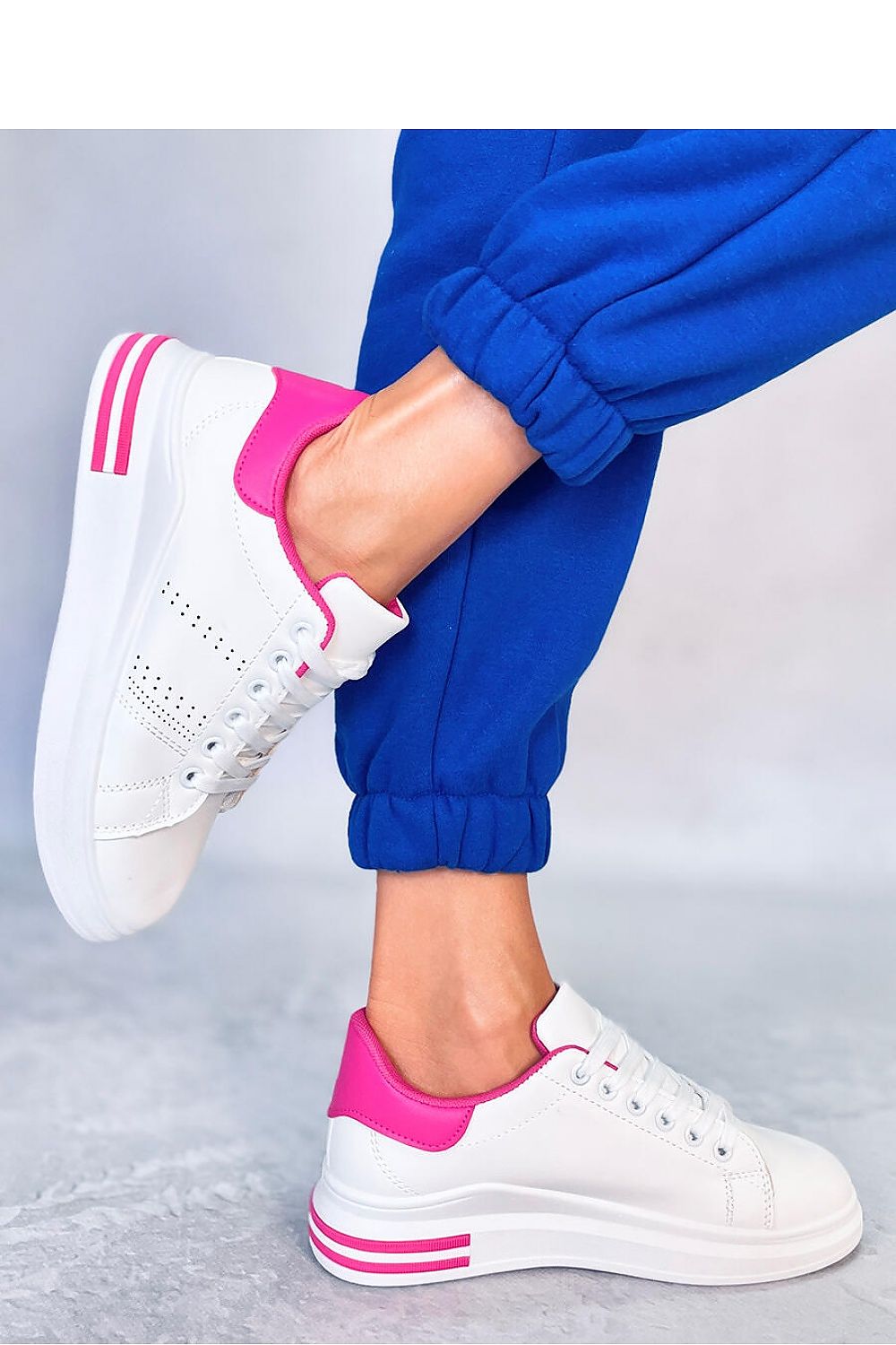 Sneakers with buskins model 176980 Inello