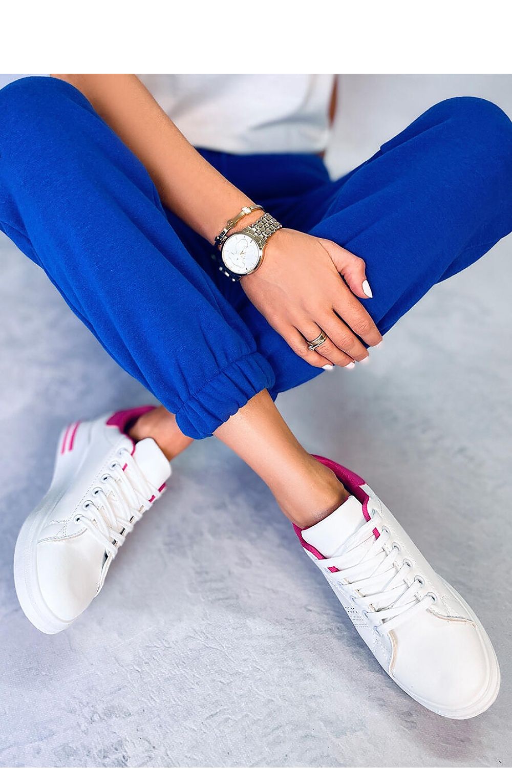 Sneakers with buskins model 176980 Inello