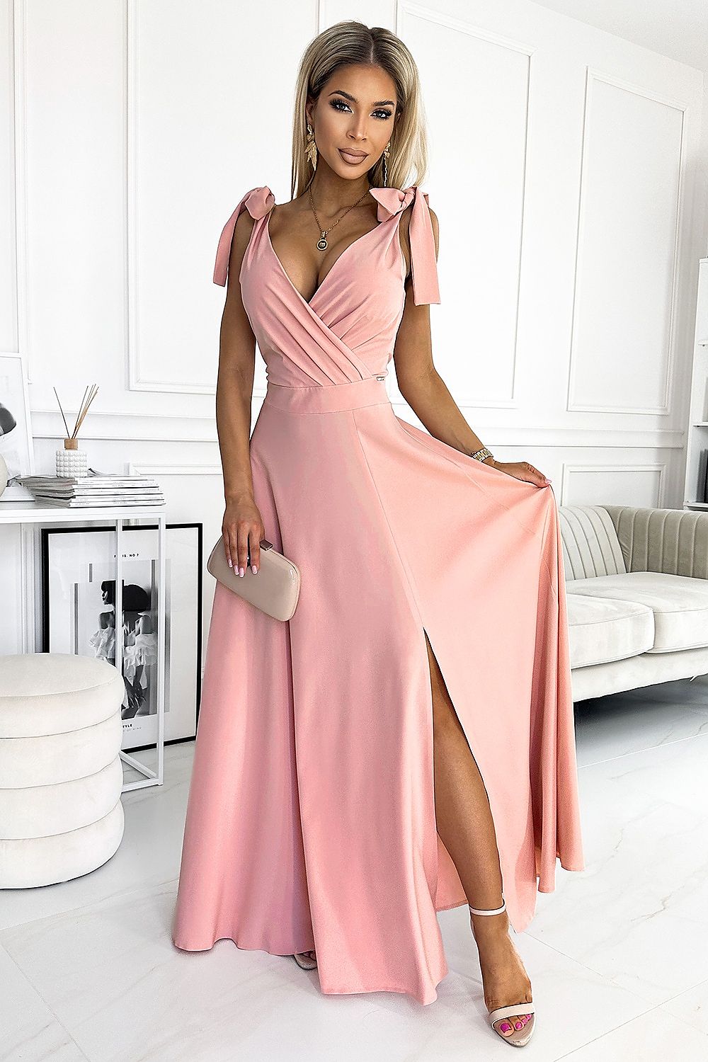 Robe longue model 198496 Numoco