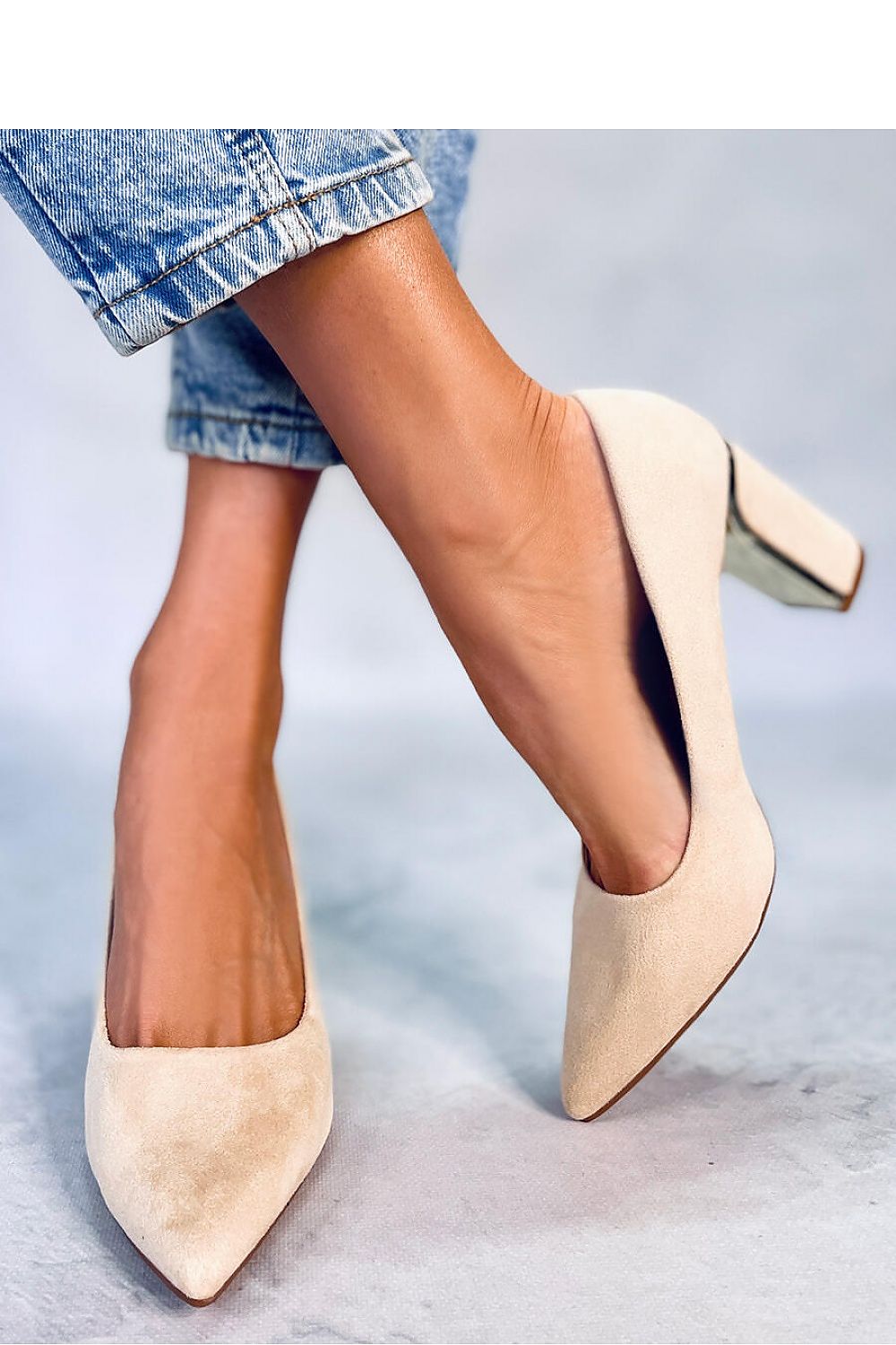 Wide heel pumps model 177291 Inello