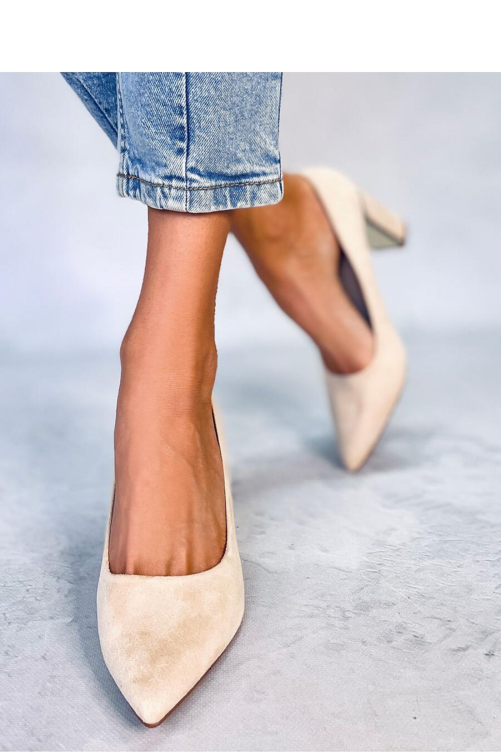 Wide heel pumps model 177291 Inello