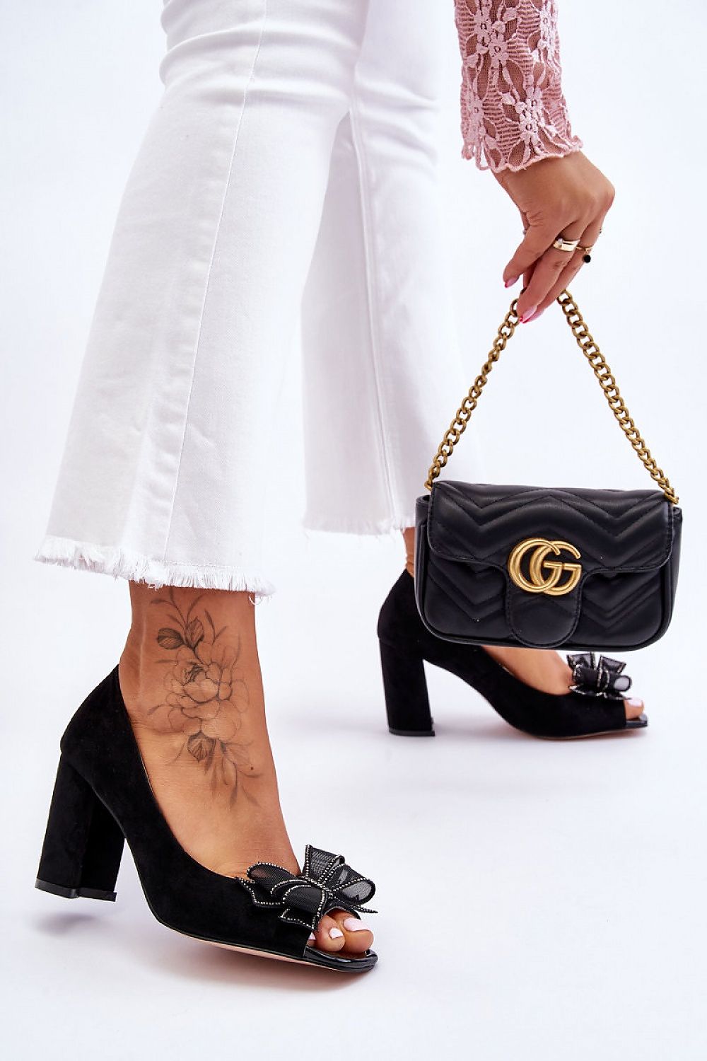 Step in style model 177462 heeled pumps