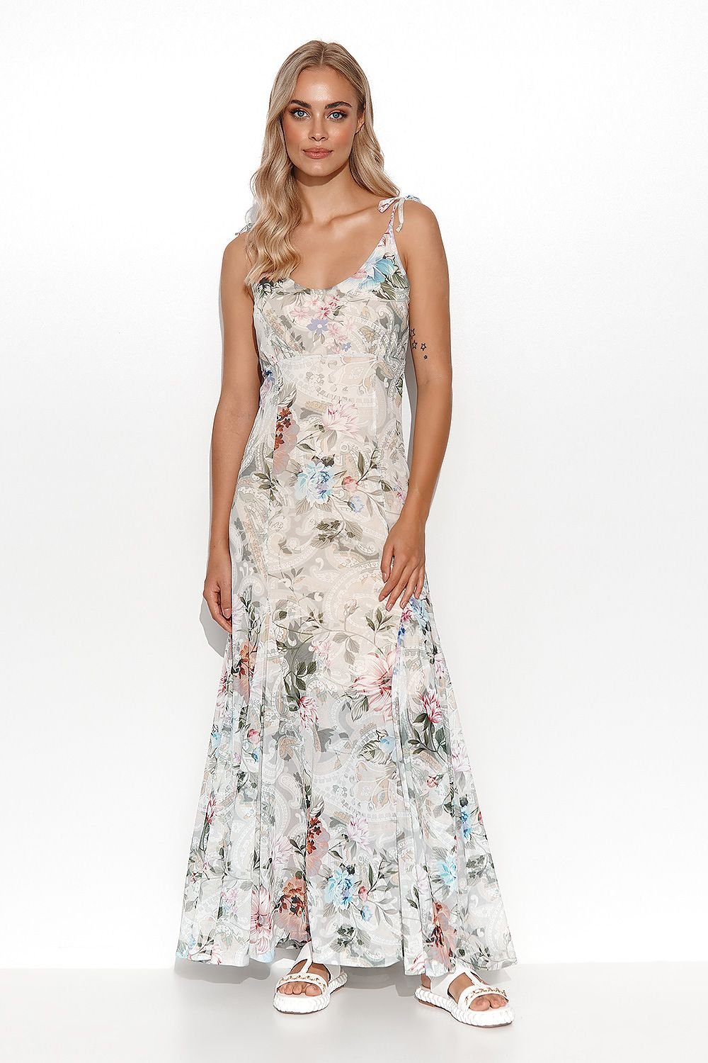 Robe de jour model 177875 Makadamia