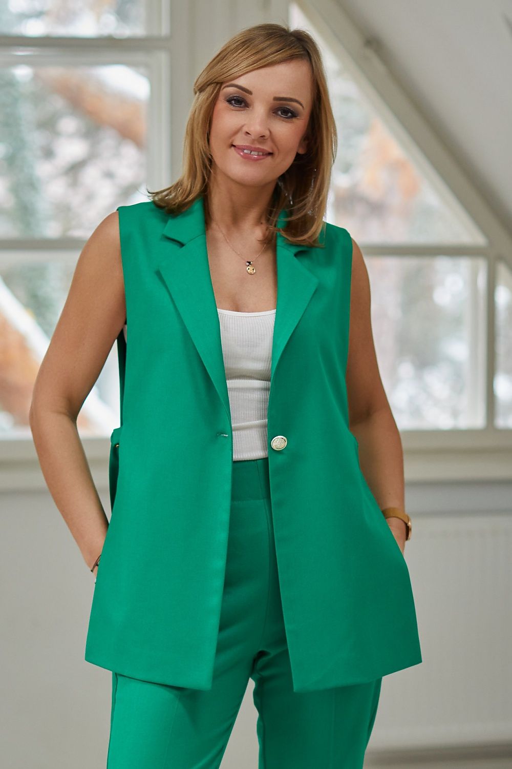 Gilet model 178215 La Aurora