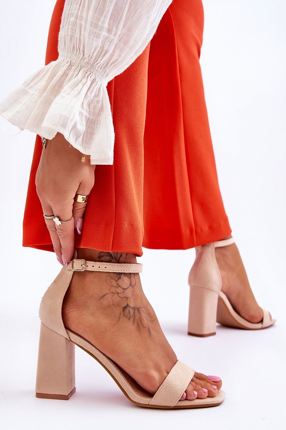 Heeled sandals model 178457 Step in style