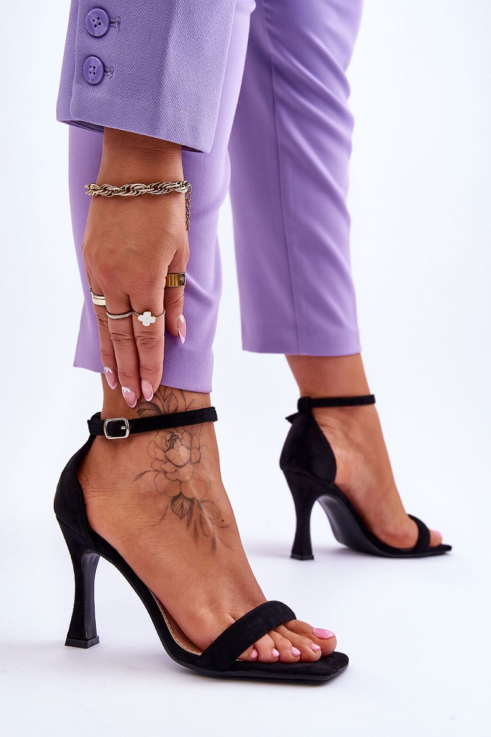Heeled sandals model 178461 Step in style