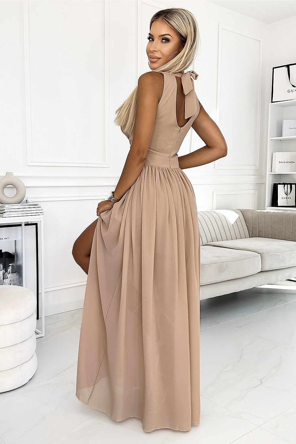 Robe longue model 197805 Numoco