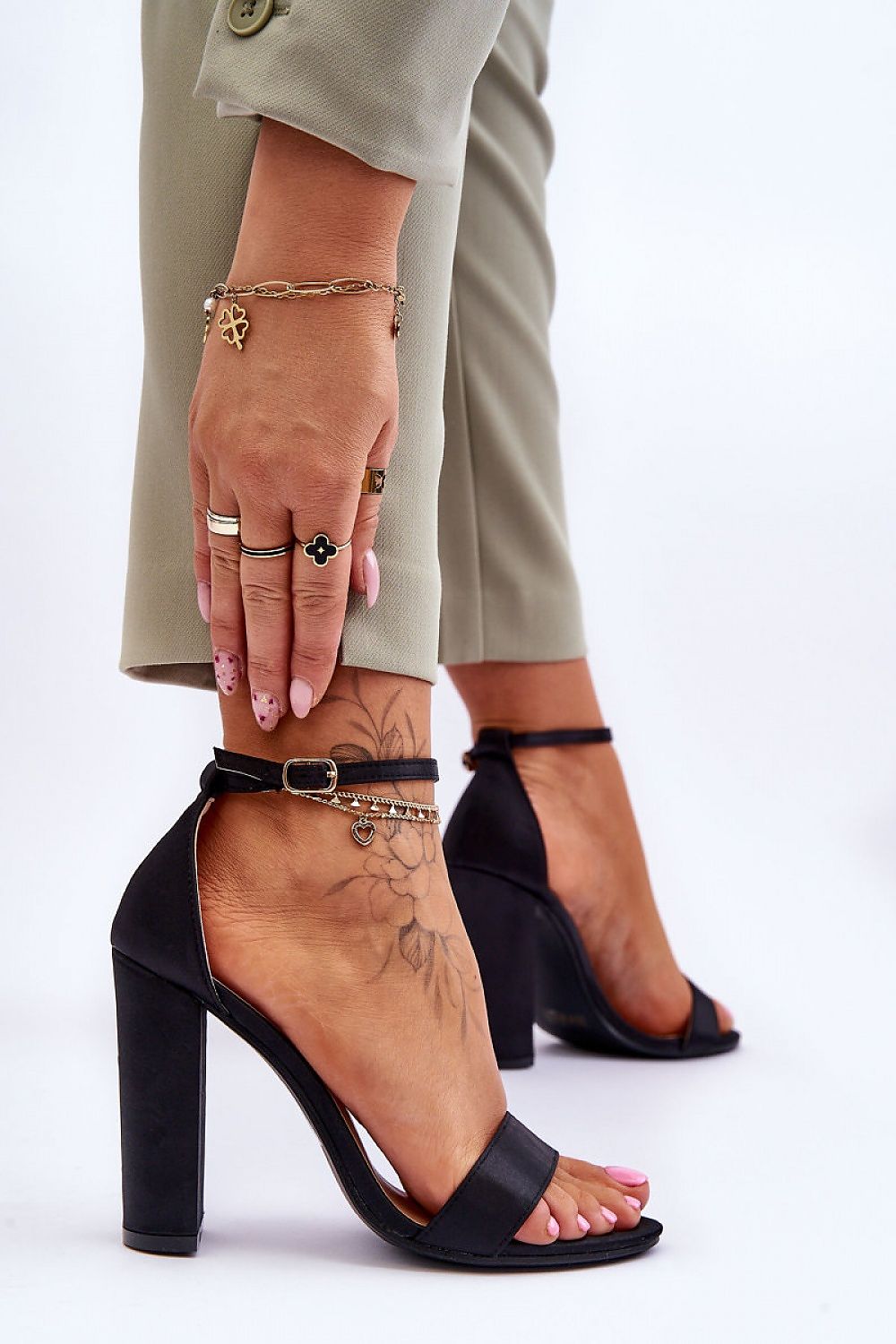 Heeled sandals model 179096 Step in style