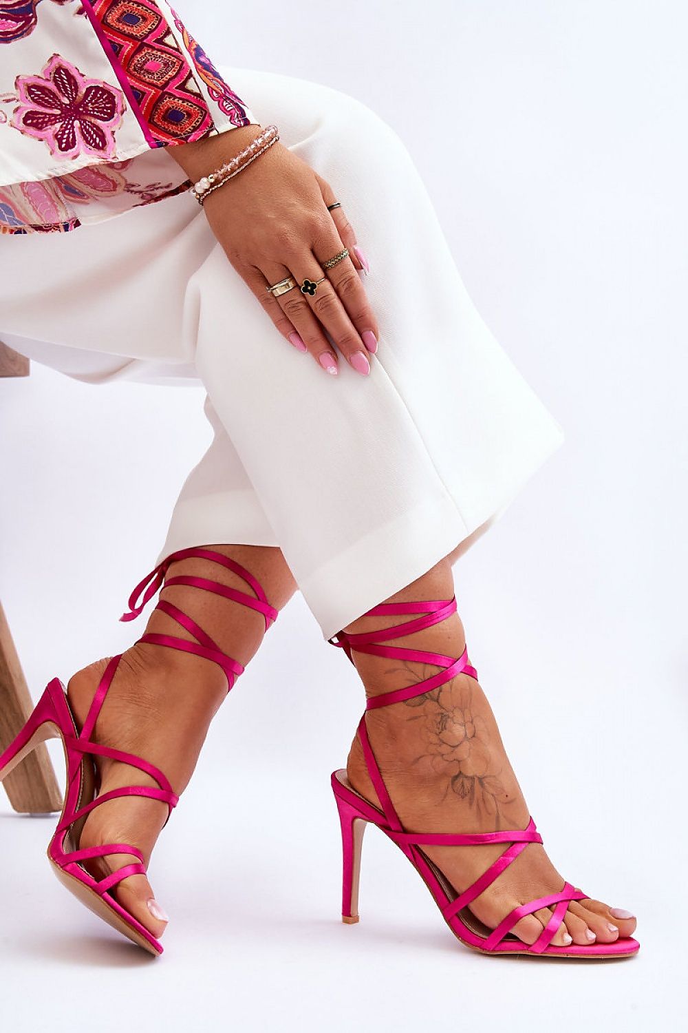 Lace-up sandals model 179632 Step in style