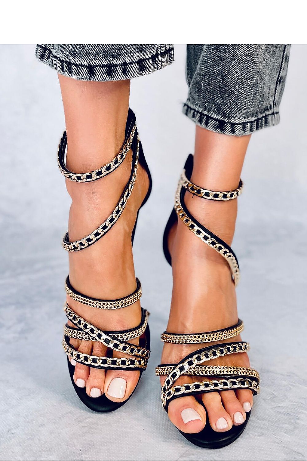 Heeled sandals model 179892 Inello