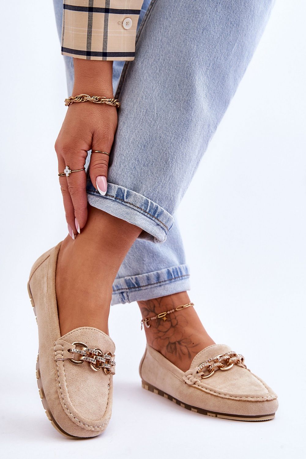 Moccasins model 180112 Step in style