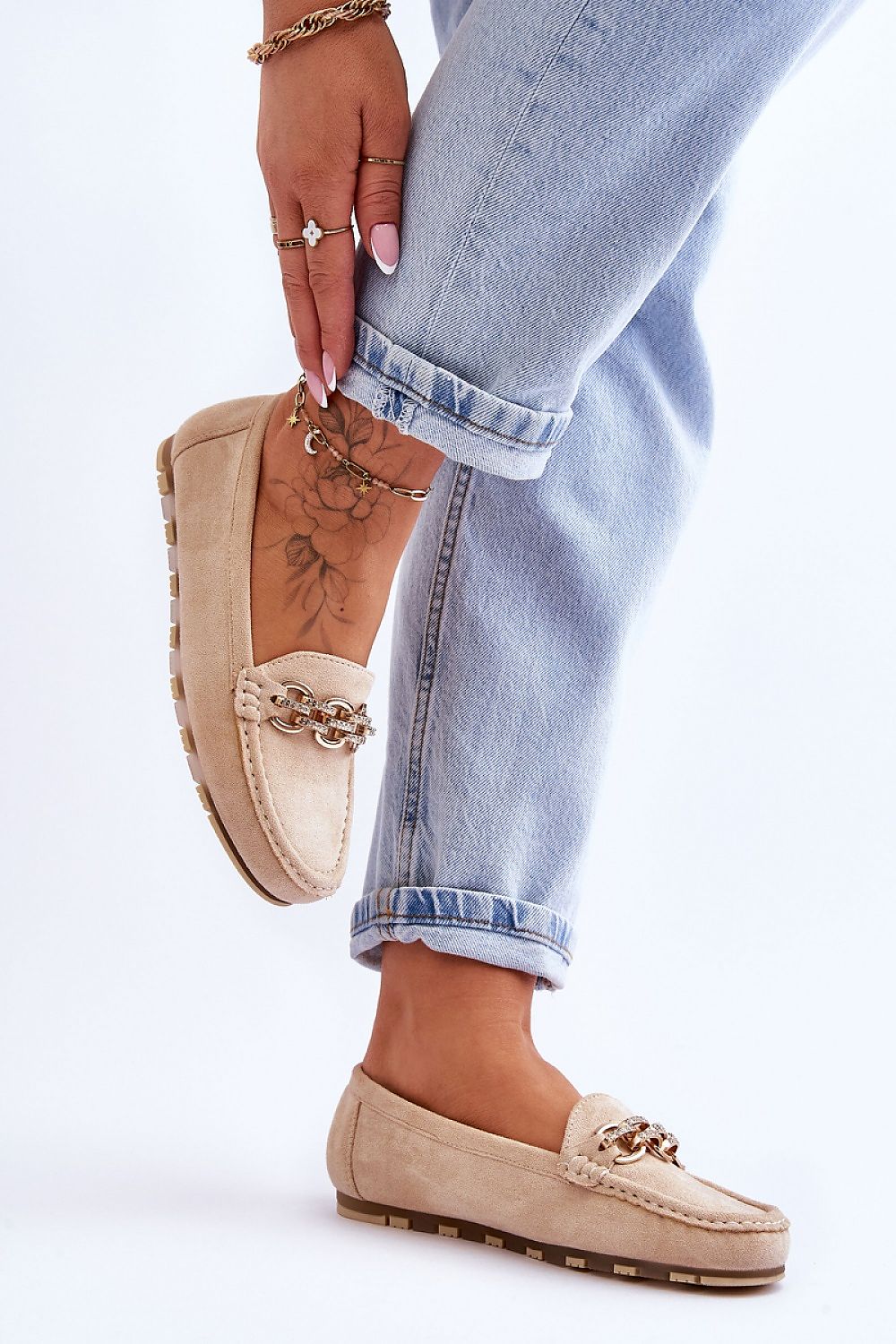 Moccasins model 180112 Step in style