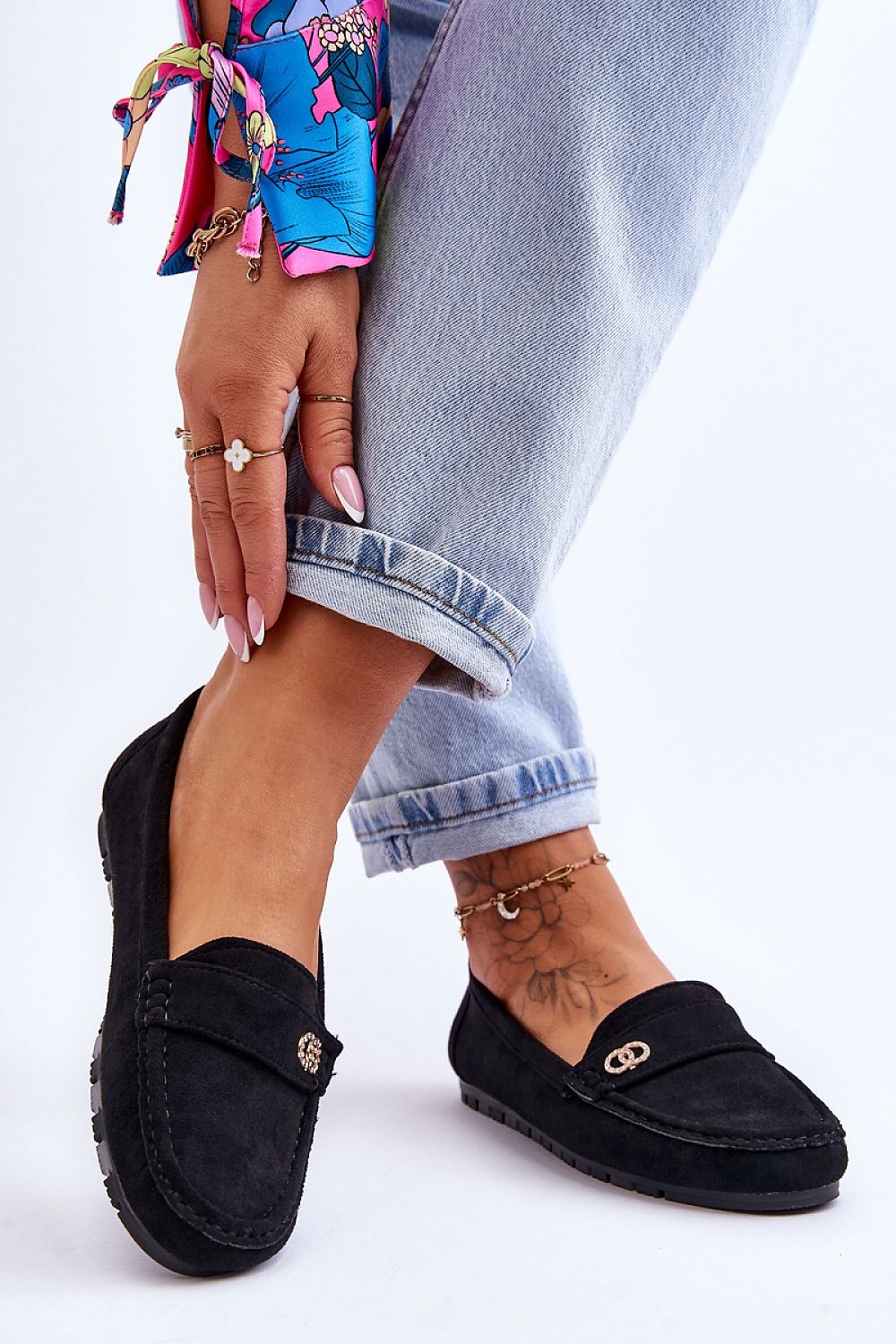 Moccasins model 180116 Step in style