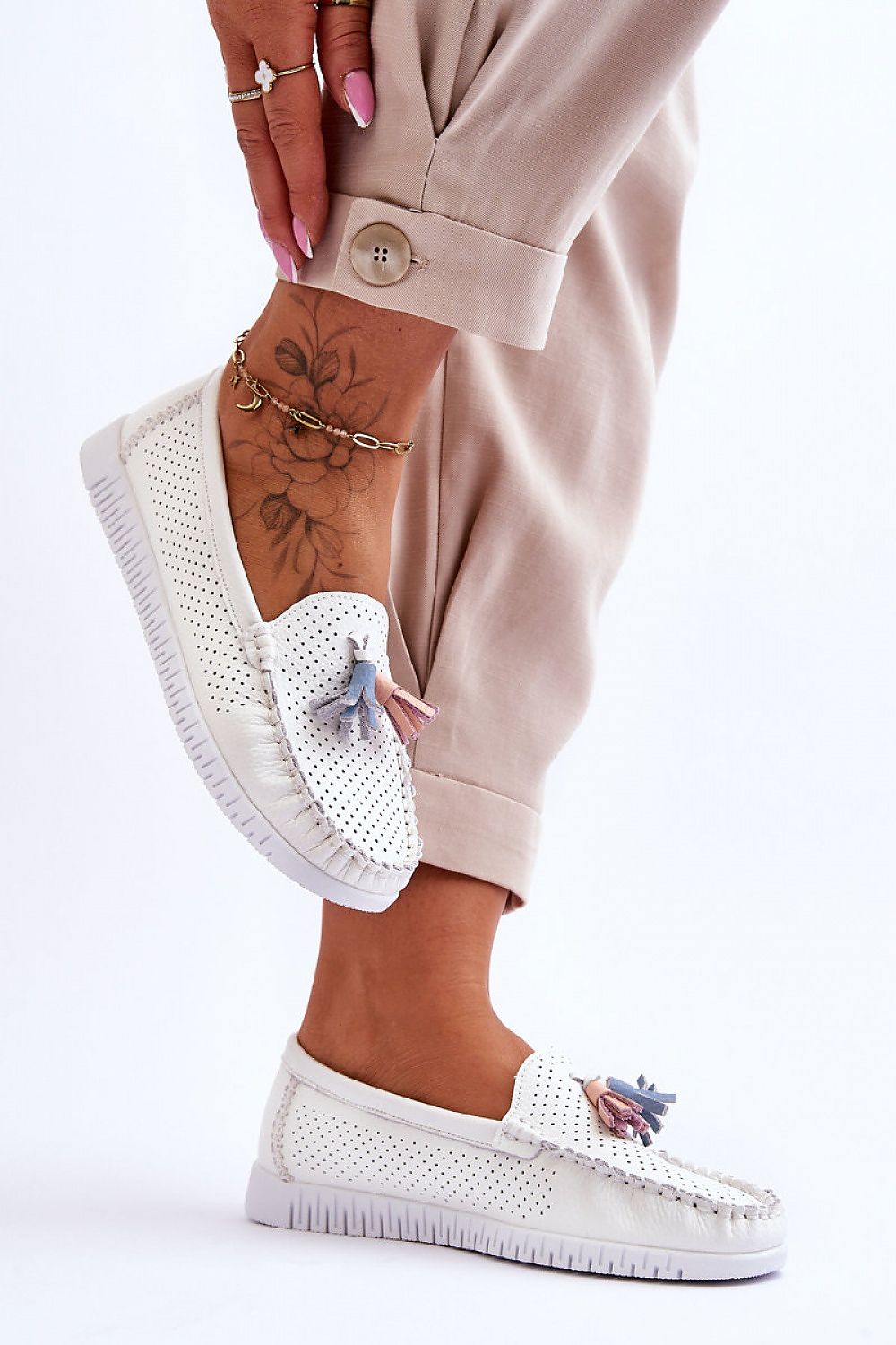 Moccasins model 180118 Step in style