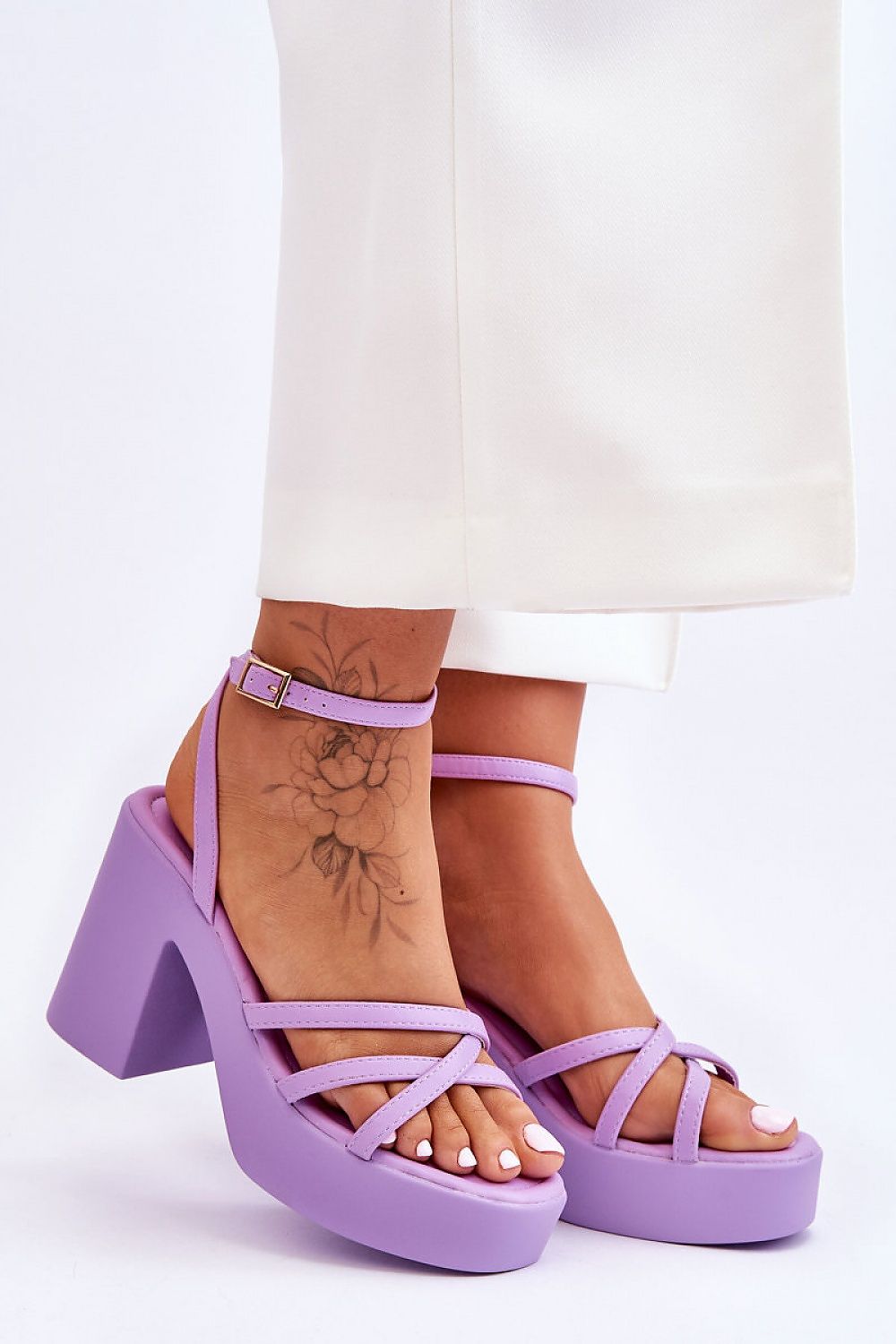Heeled sandals model 180546 Step in style
