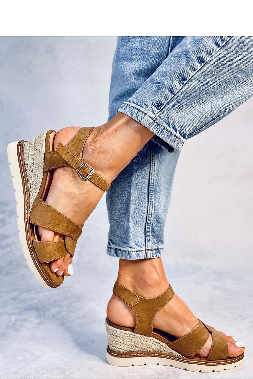 Heeled sandals model 180598 Inello