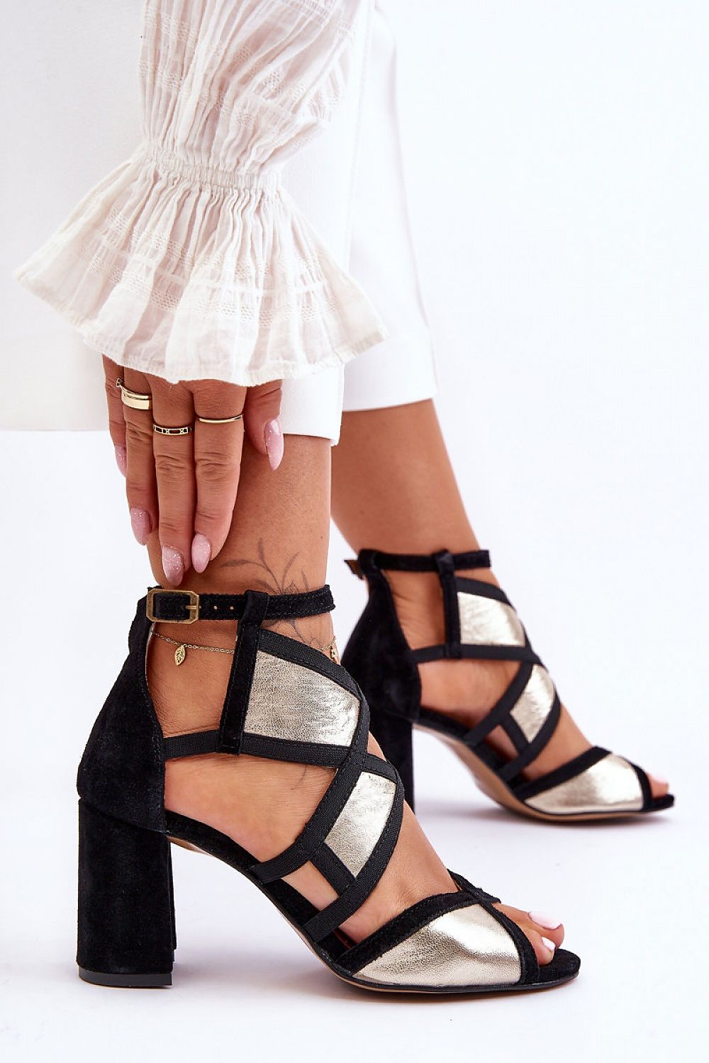 Heeled sandals model 181633 Step in style