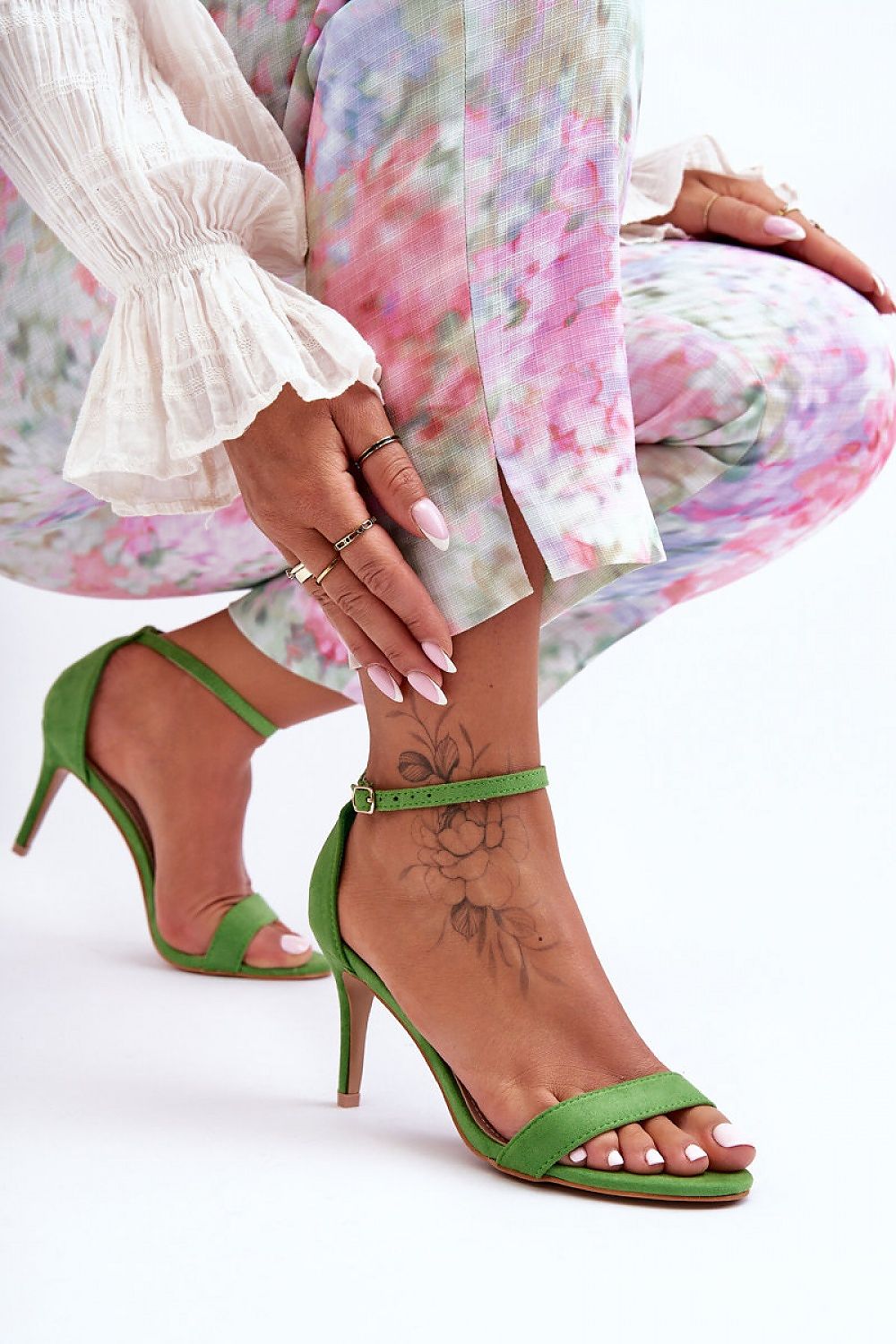 Heeled sandals model 183441 Step in style