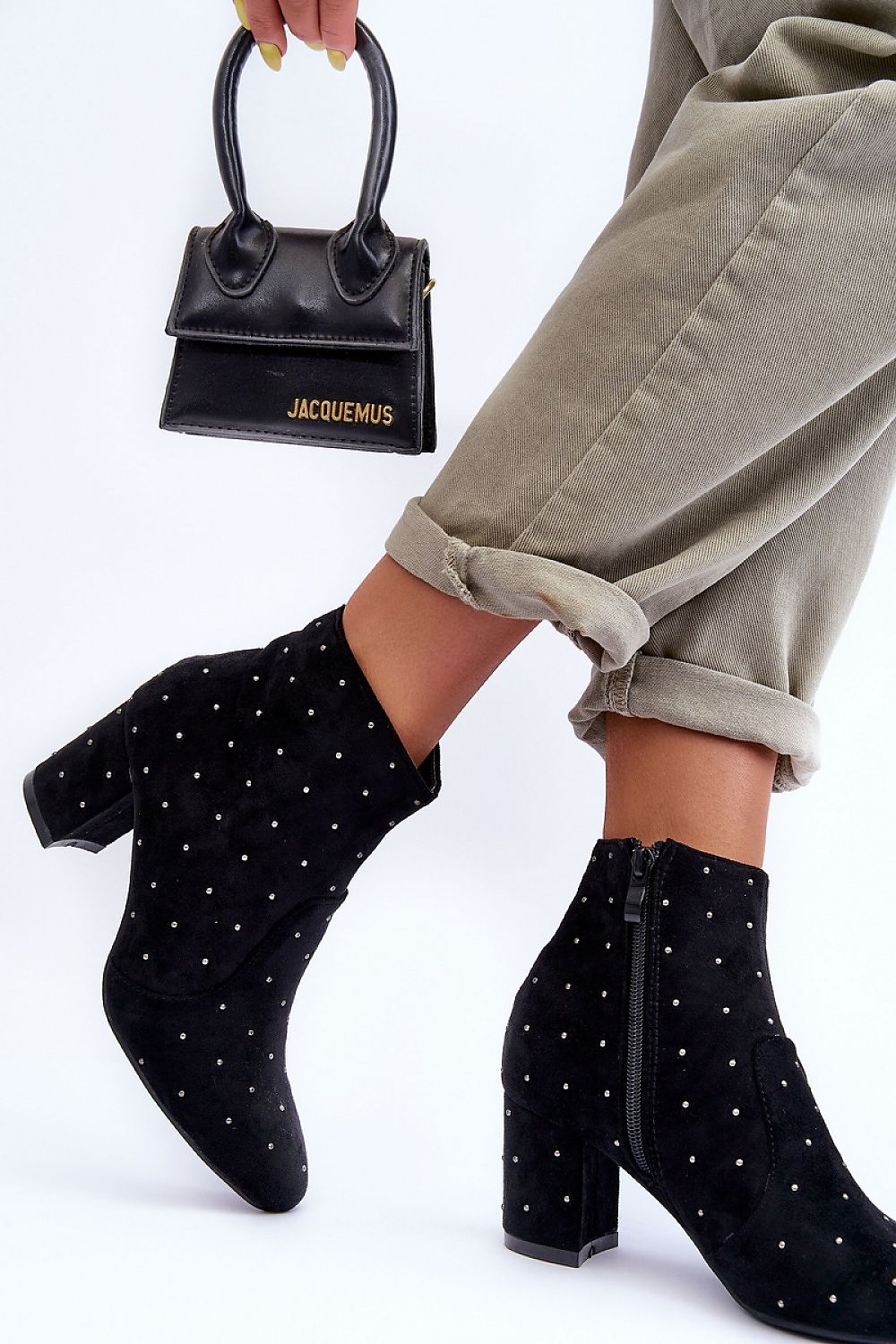 Heeled boots model 184016 Step in style