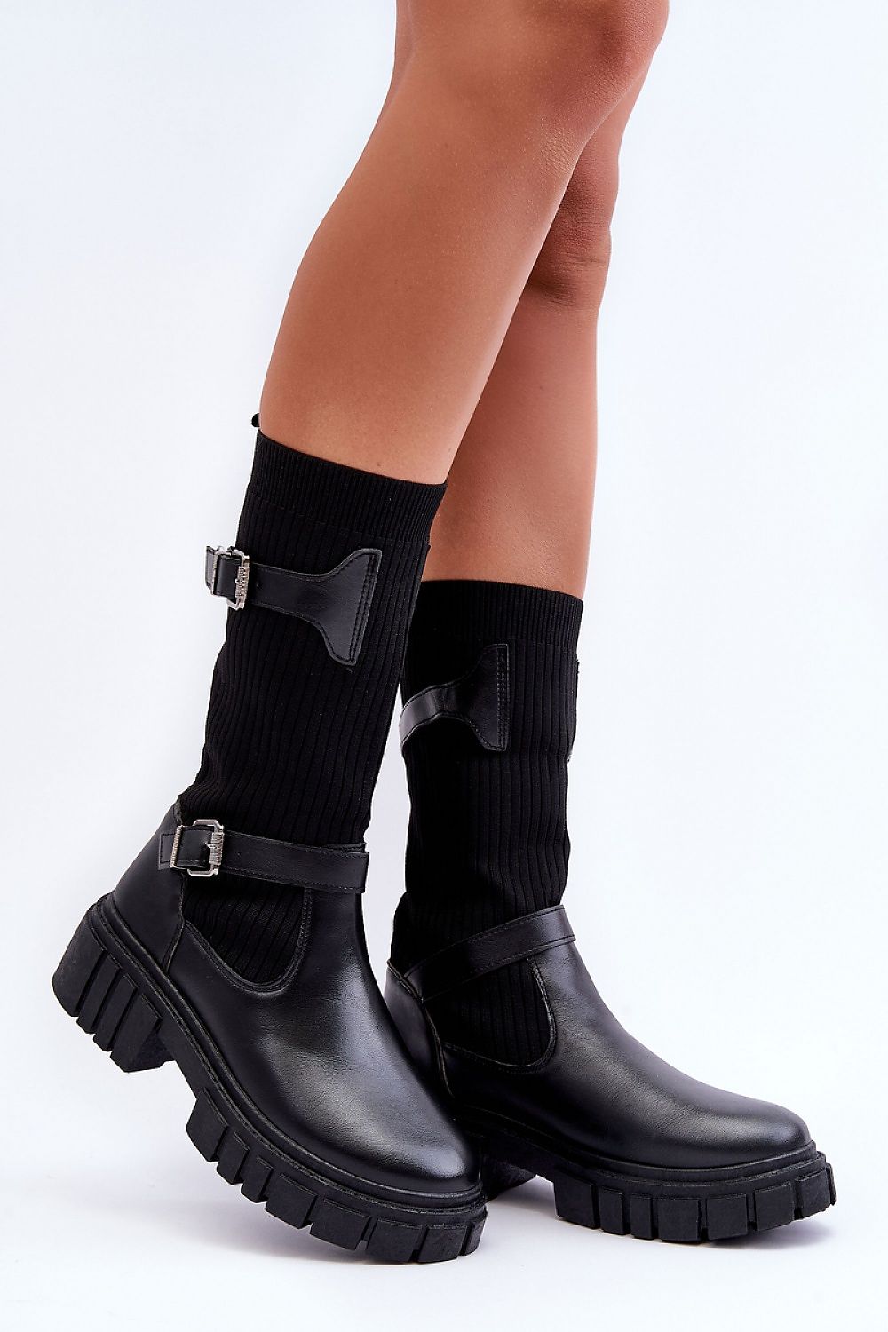 Thigh-high boots model 184046 Step in style