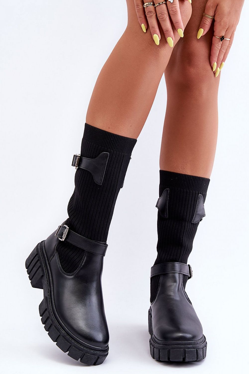 Thigh-high boots model 184046 Step in style