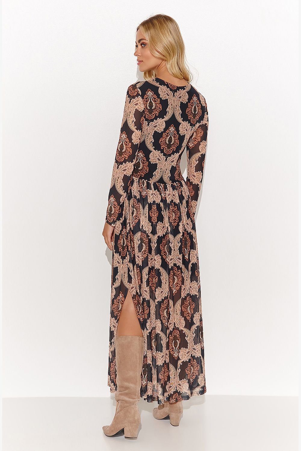 Robe de jour model 184807 Makadamia