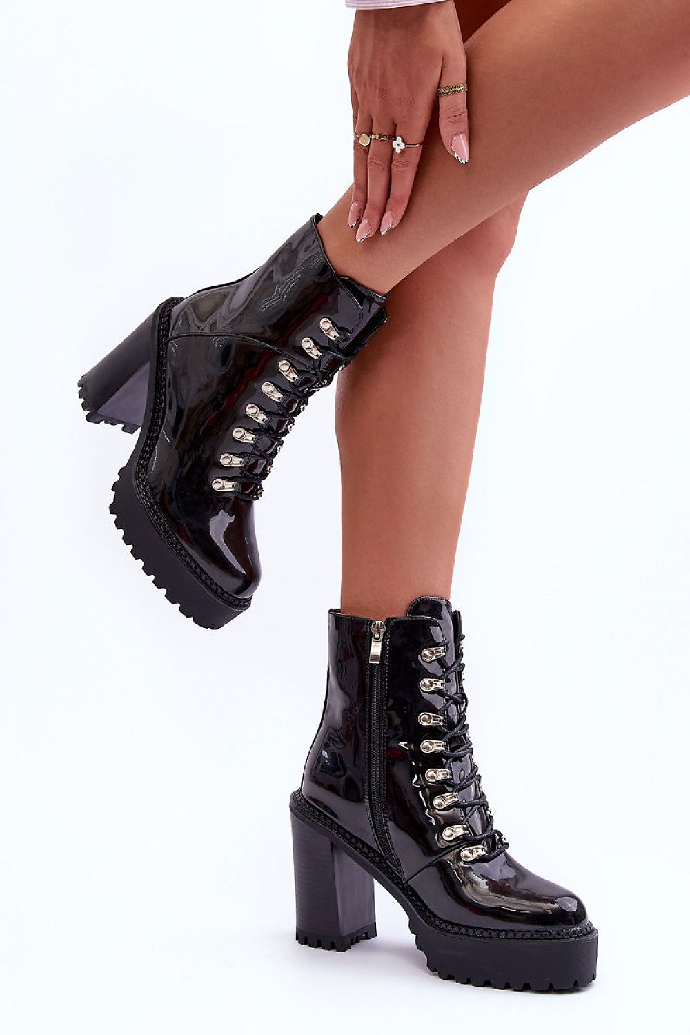 Heeled boots model 185053 Step in style