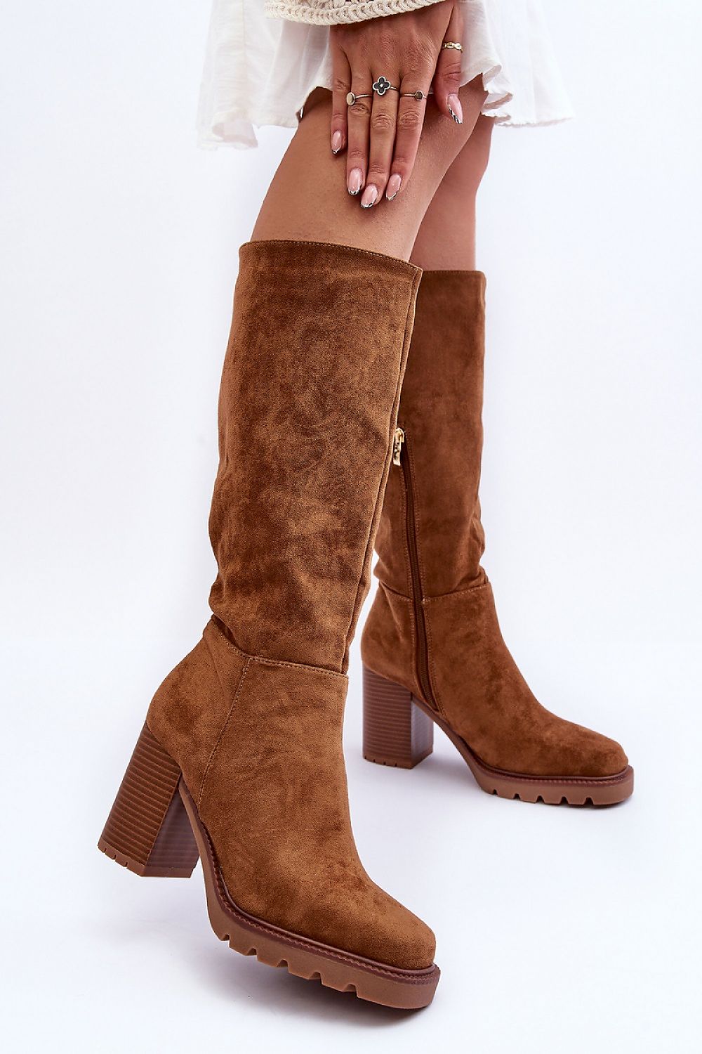 Heeled boots model 185237 Step in style