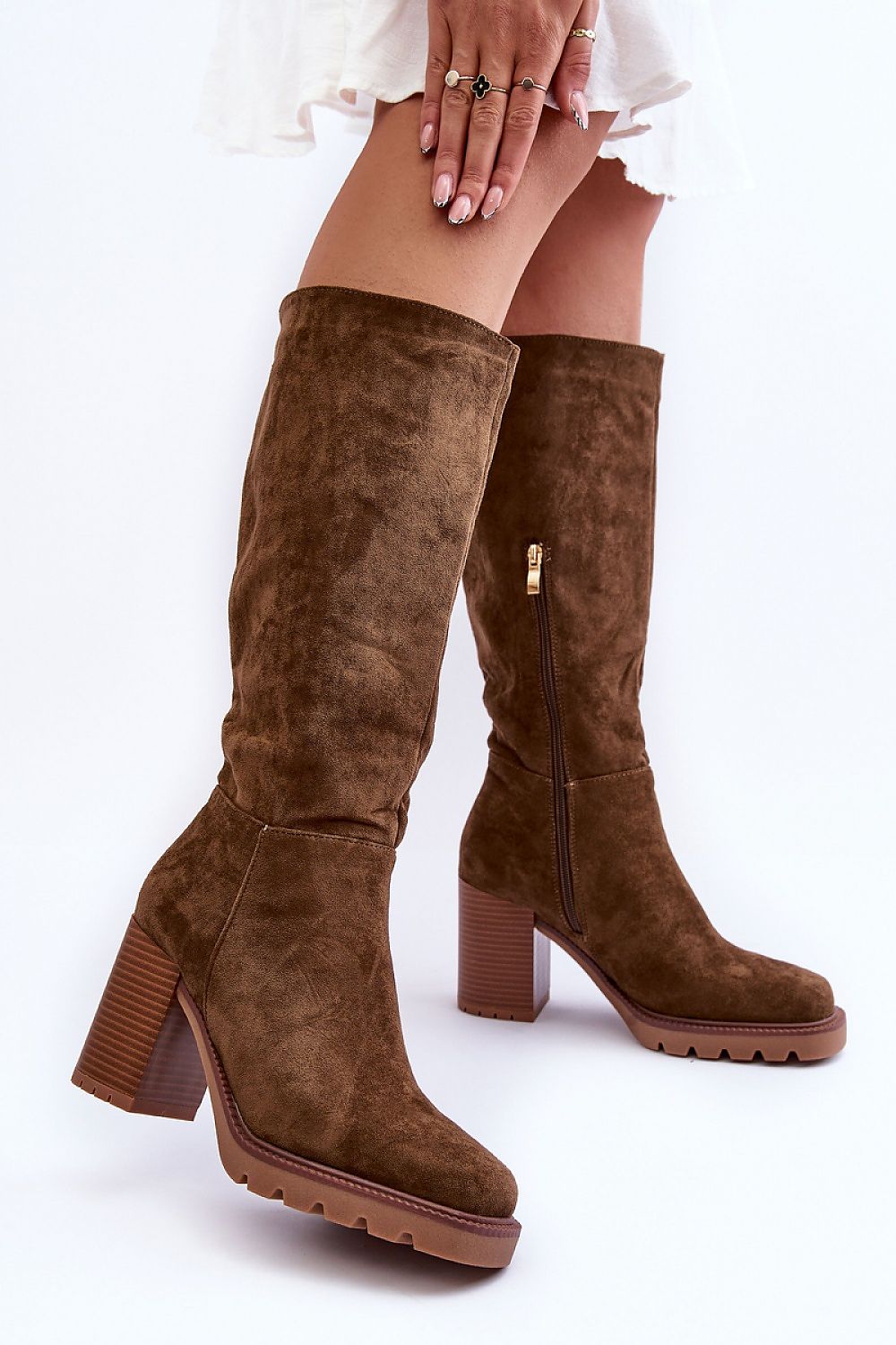 Heeled boots model 185237 Step in style