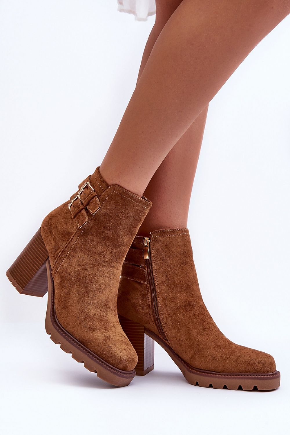 Heeled boots model 185332 Step in style
