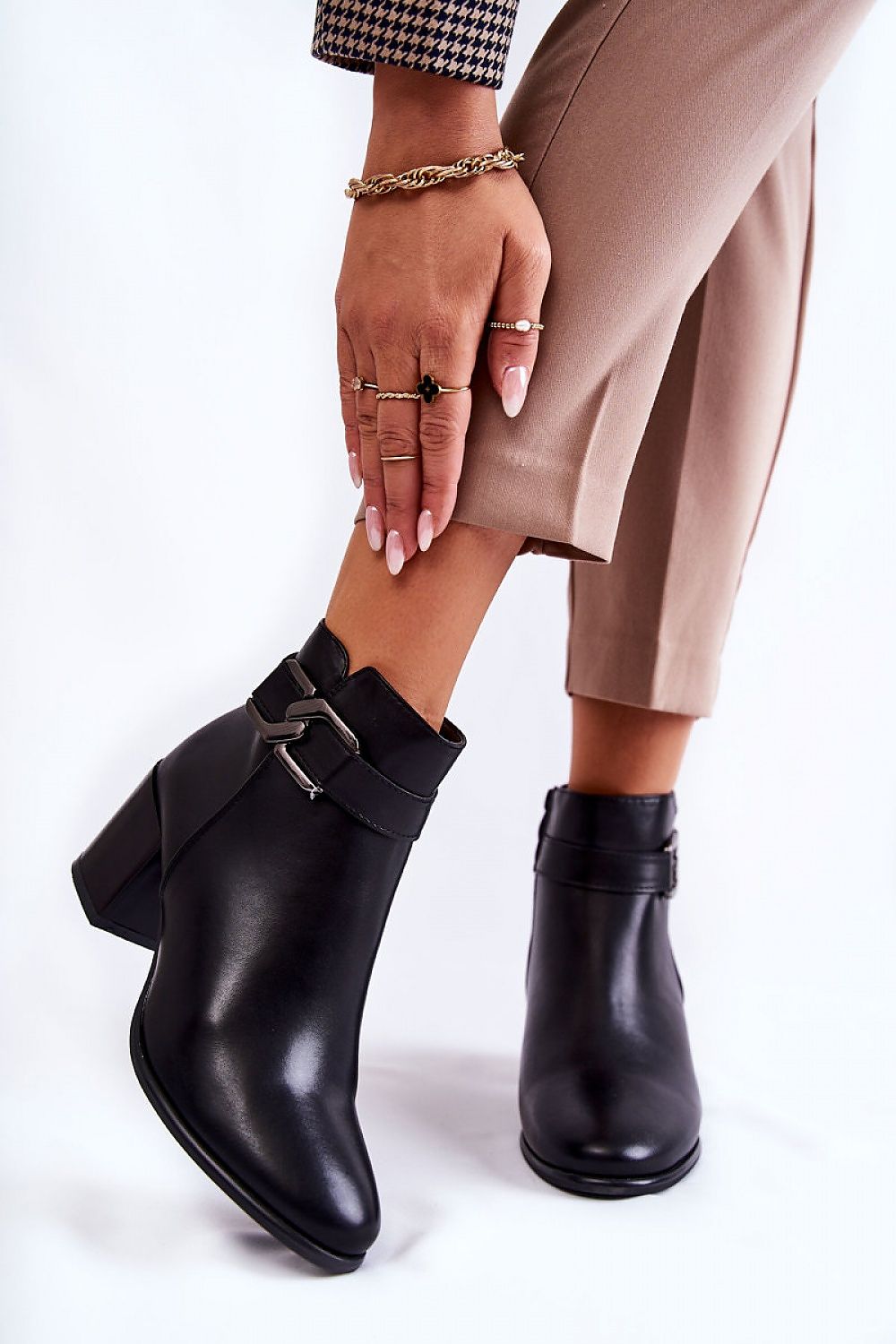 Heeled boots model 185432 Step in style