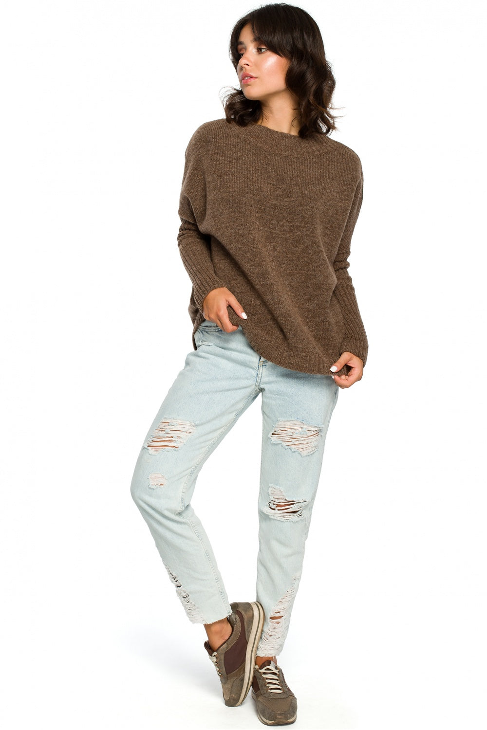 Chandail model 124221 BE Knit-1