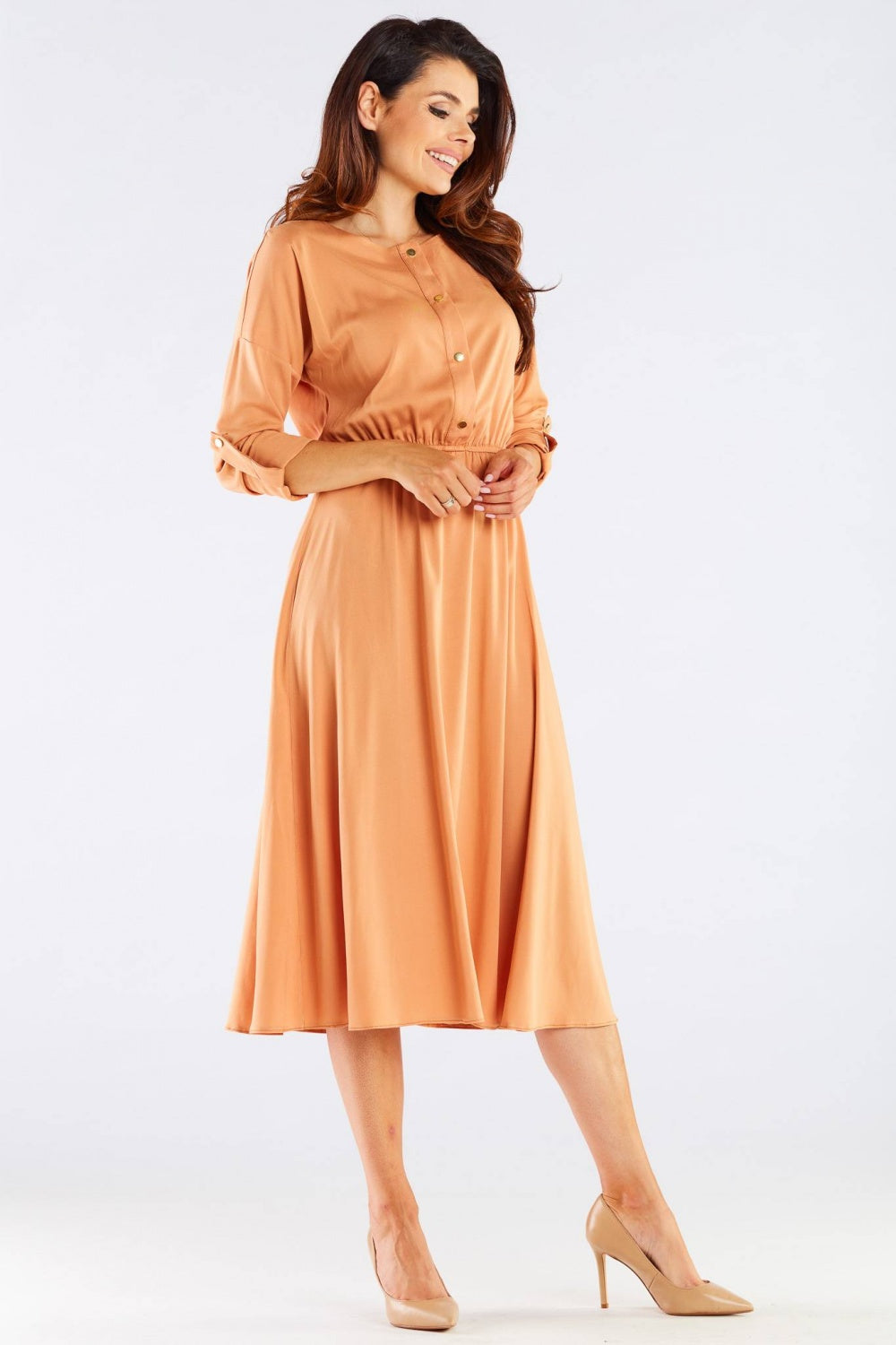 Robe de jour model 158747 awama-3