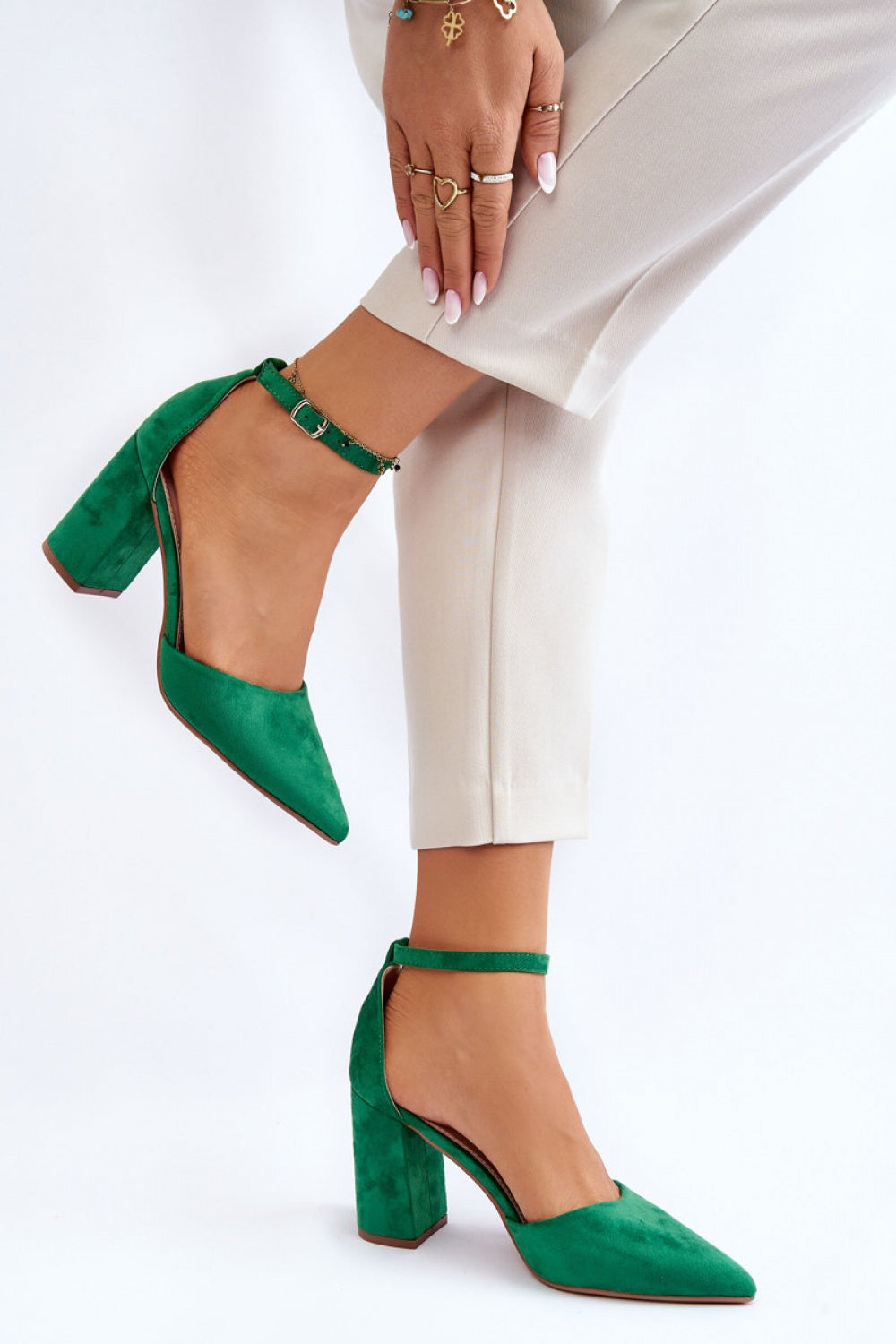Escarpins talon large model 176240 Step in style-1