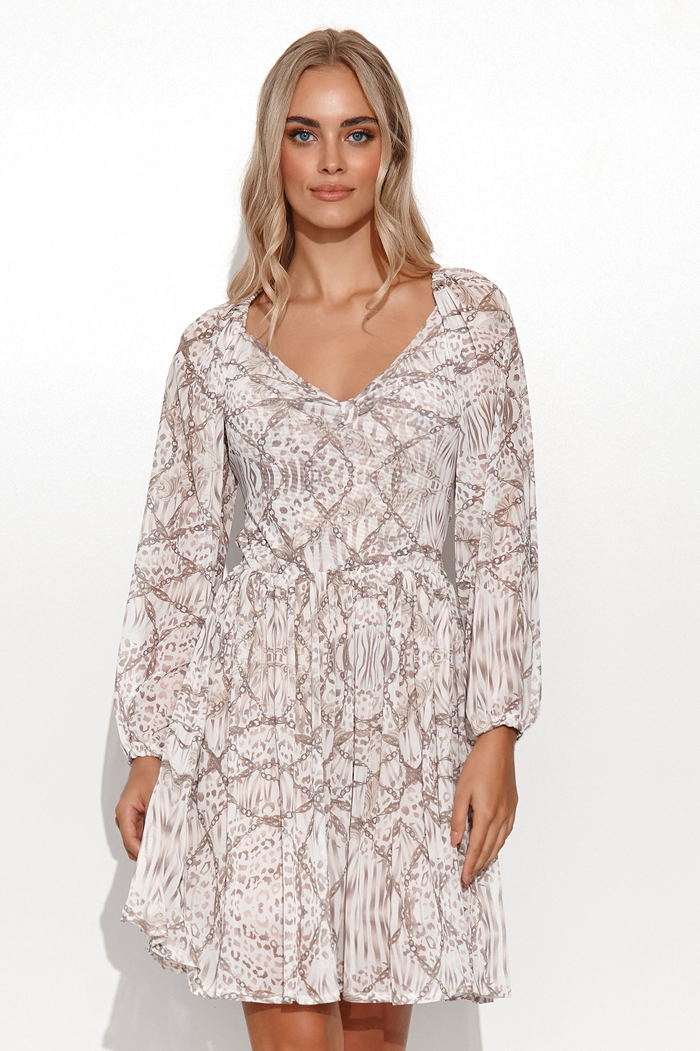 Robe de jour model 177883 Makadamia-0