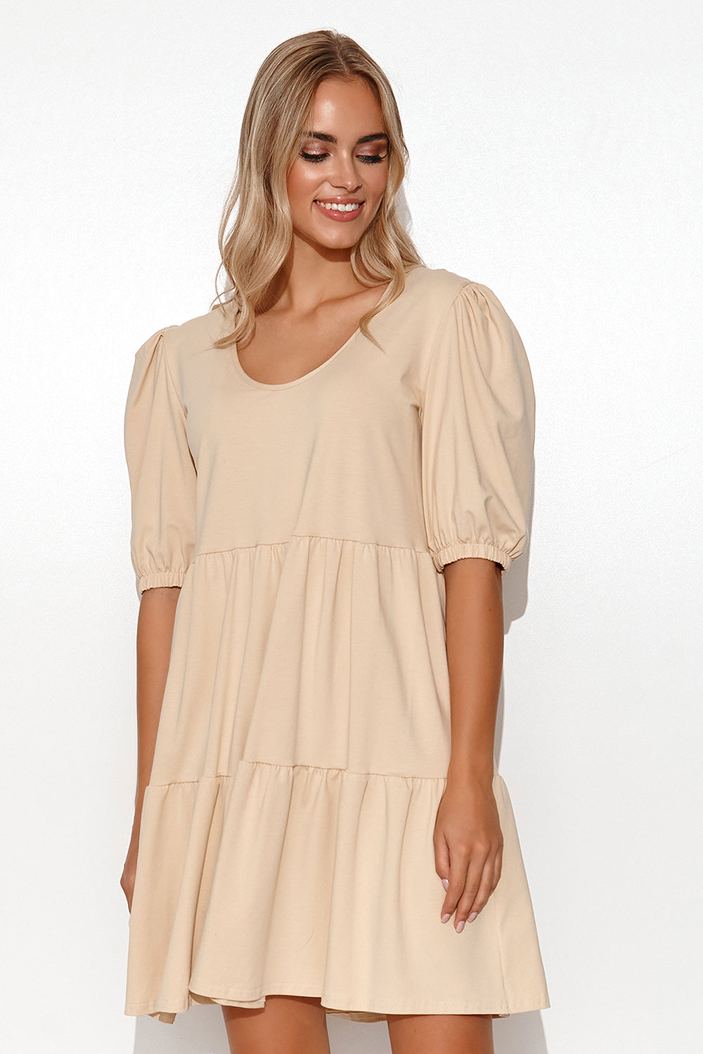 Robe de jour model 179200 Makadamia-0