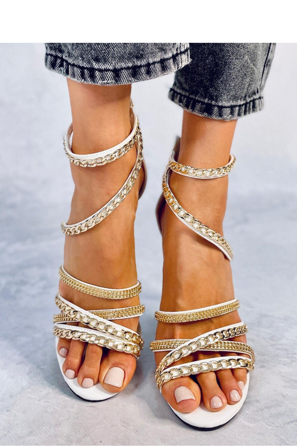 Heel sandals model 179890 Inello-2