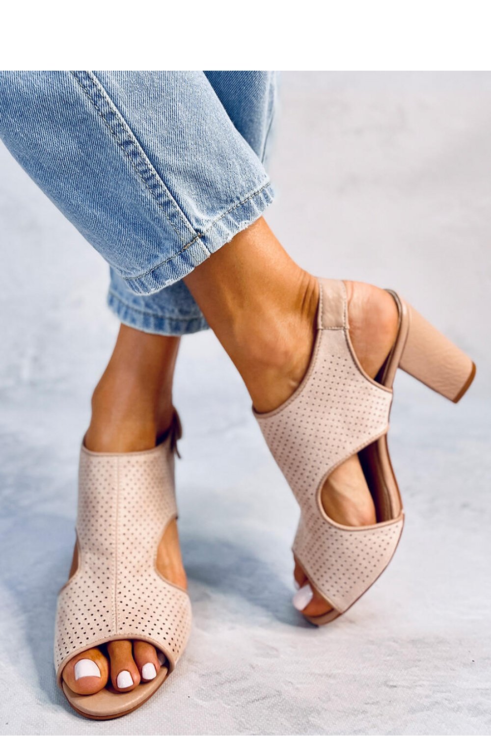 Heel sandals model 180708 Inello-2