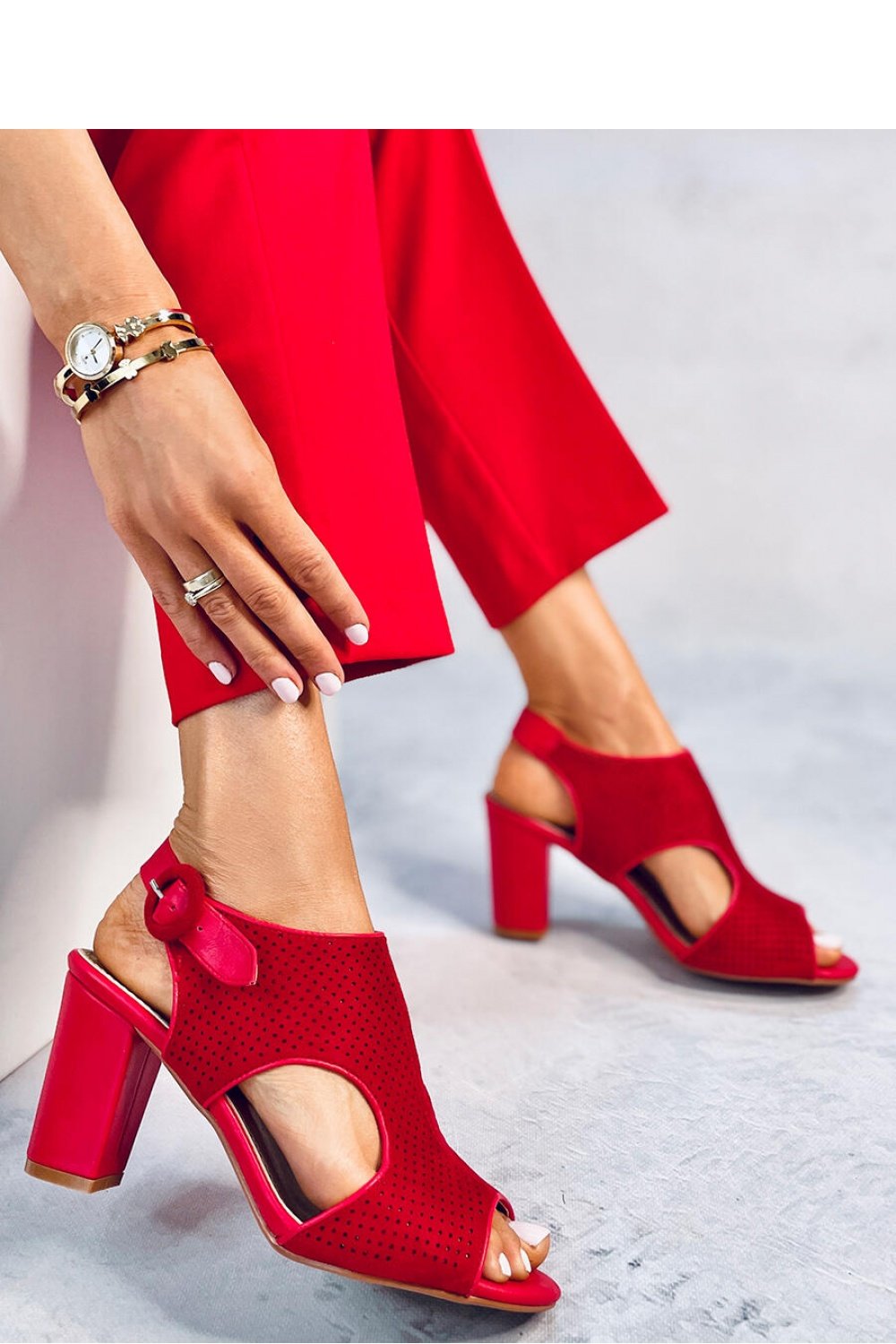 Heel sandals model 180709 Inello-2